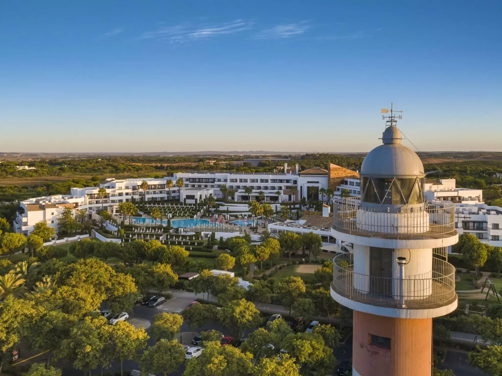 Bird's eye view, Bird's-eye View in Hotel Fuerte El Rompido