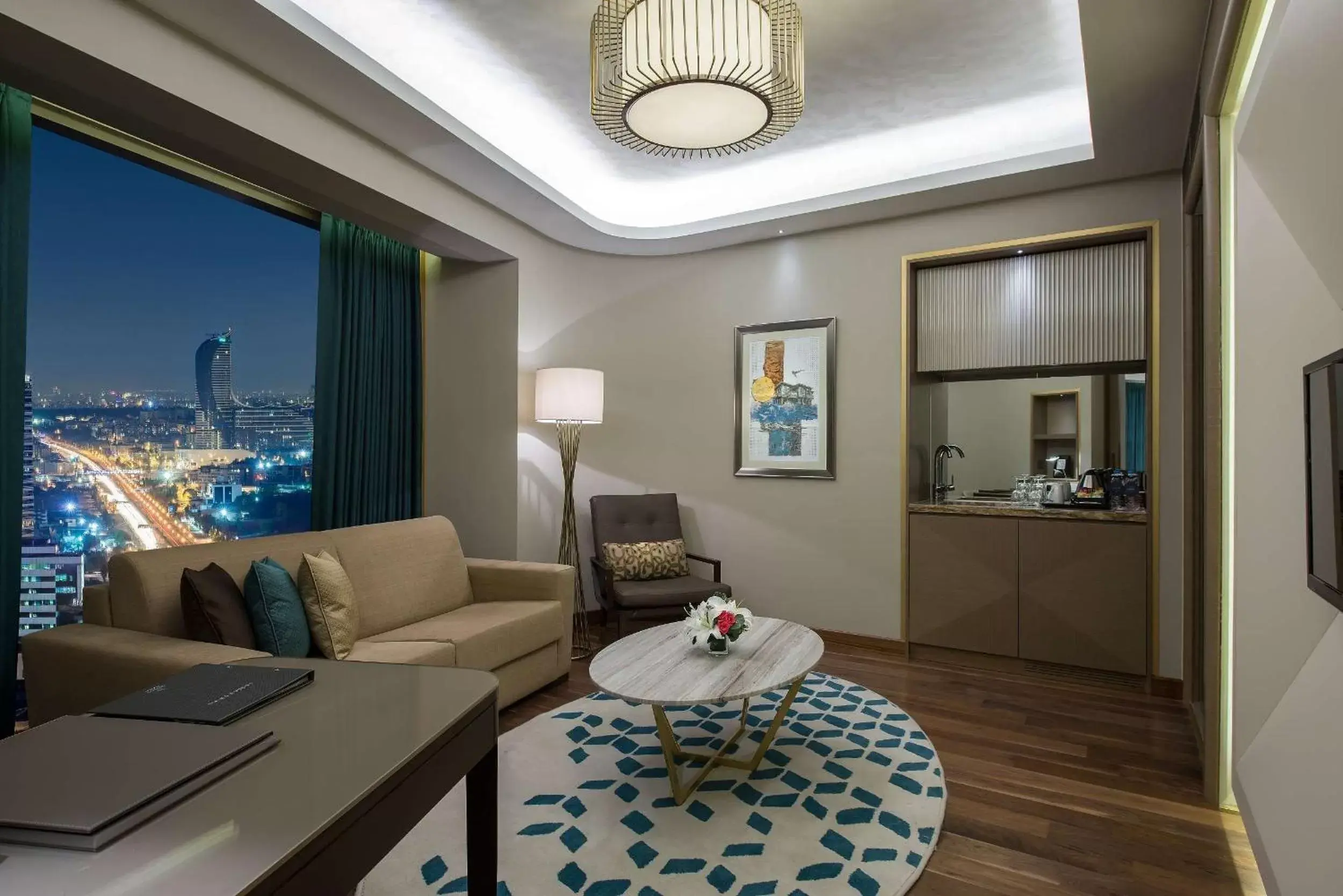 Living room, Seating Area in Hilton Istanbul Kozyatagi