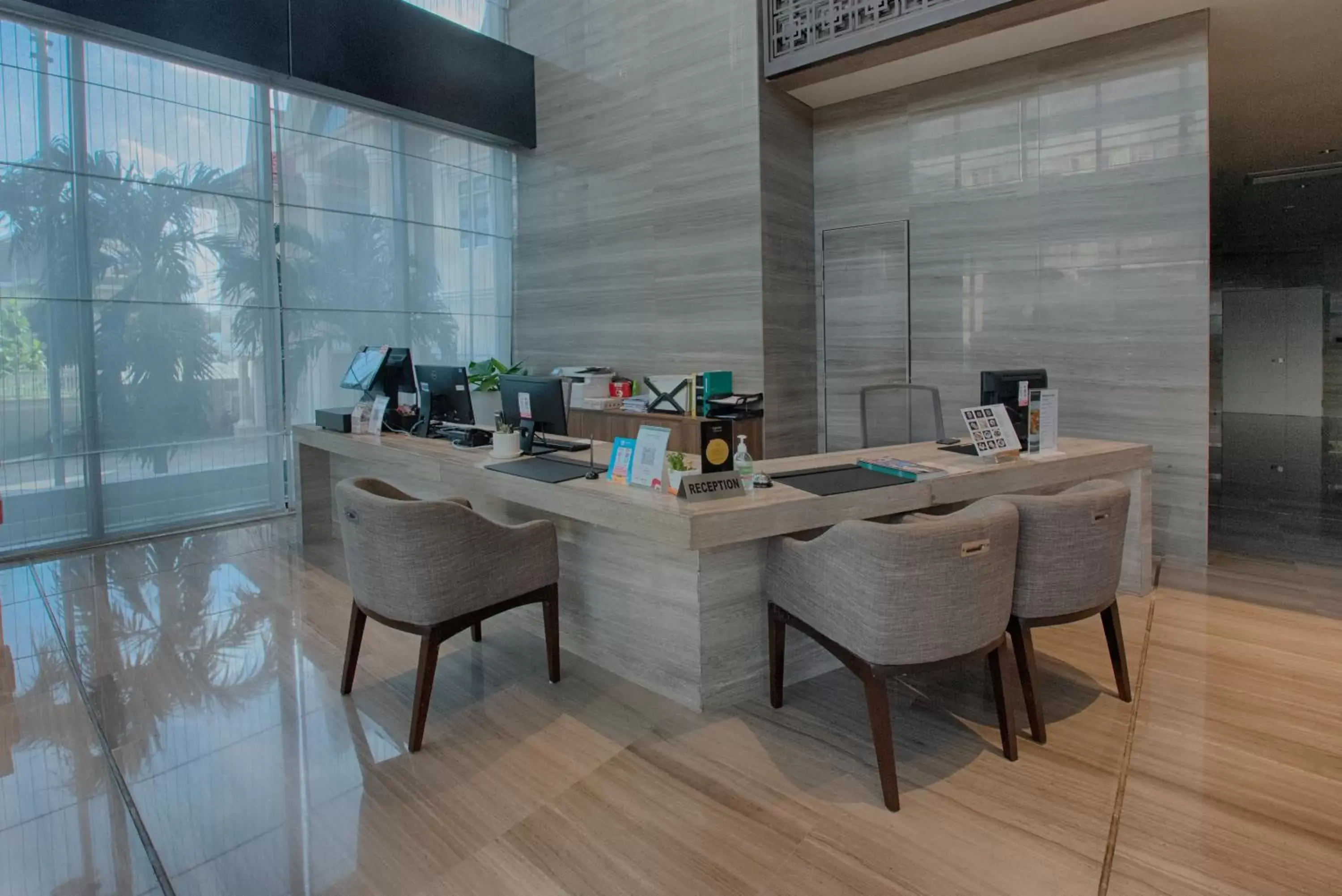 Lobby or reception in GRANFERTE Phnom Penh Hotel Lobby or reception in GRANFERTE Phnom Penh Hotel