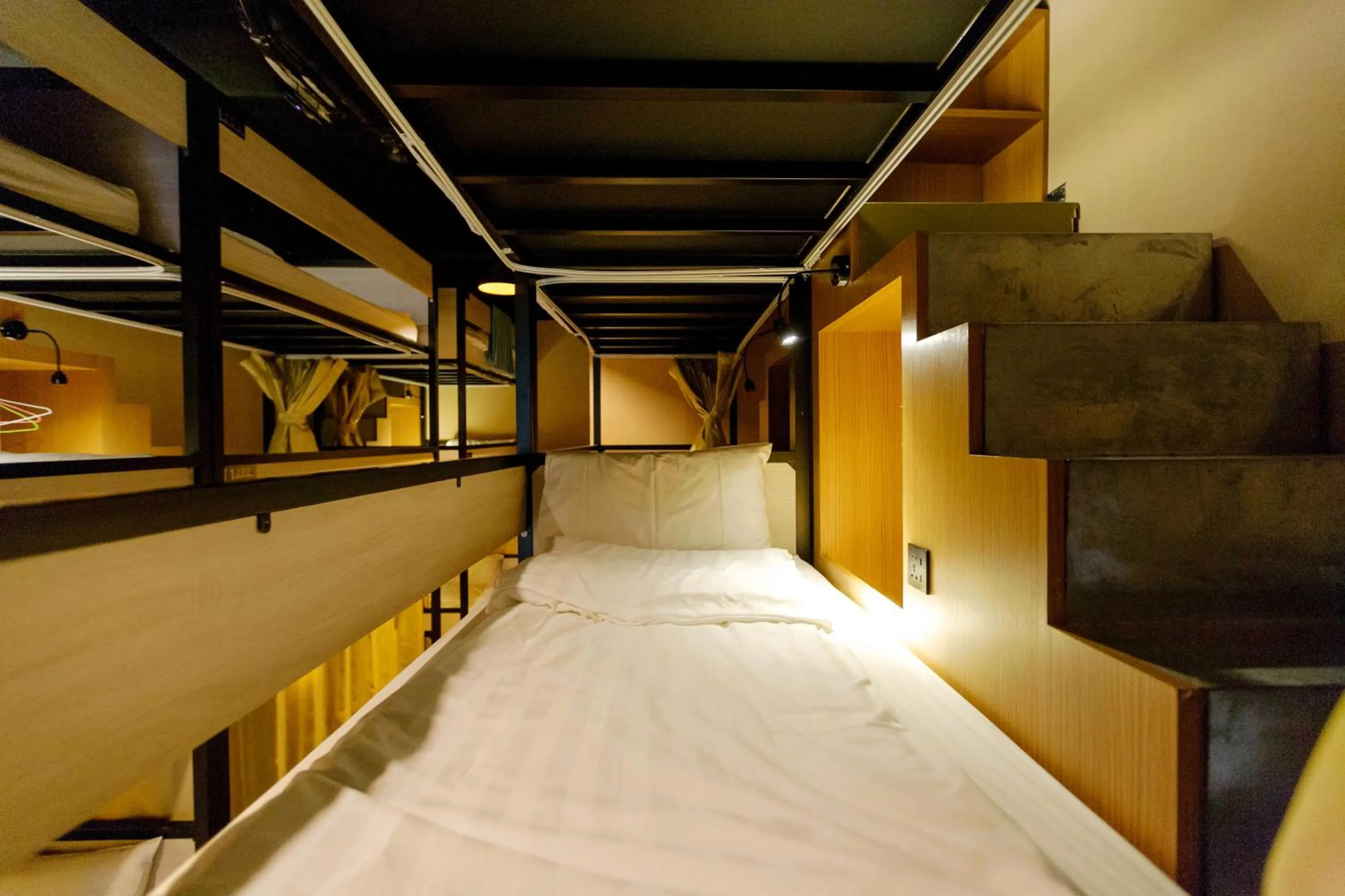 Photo of the whole room, Bed in Angels Hostel Taipei Ximen