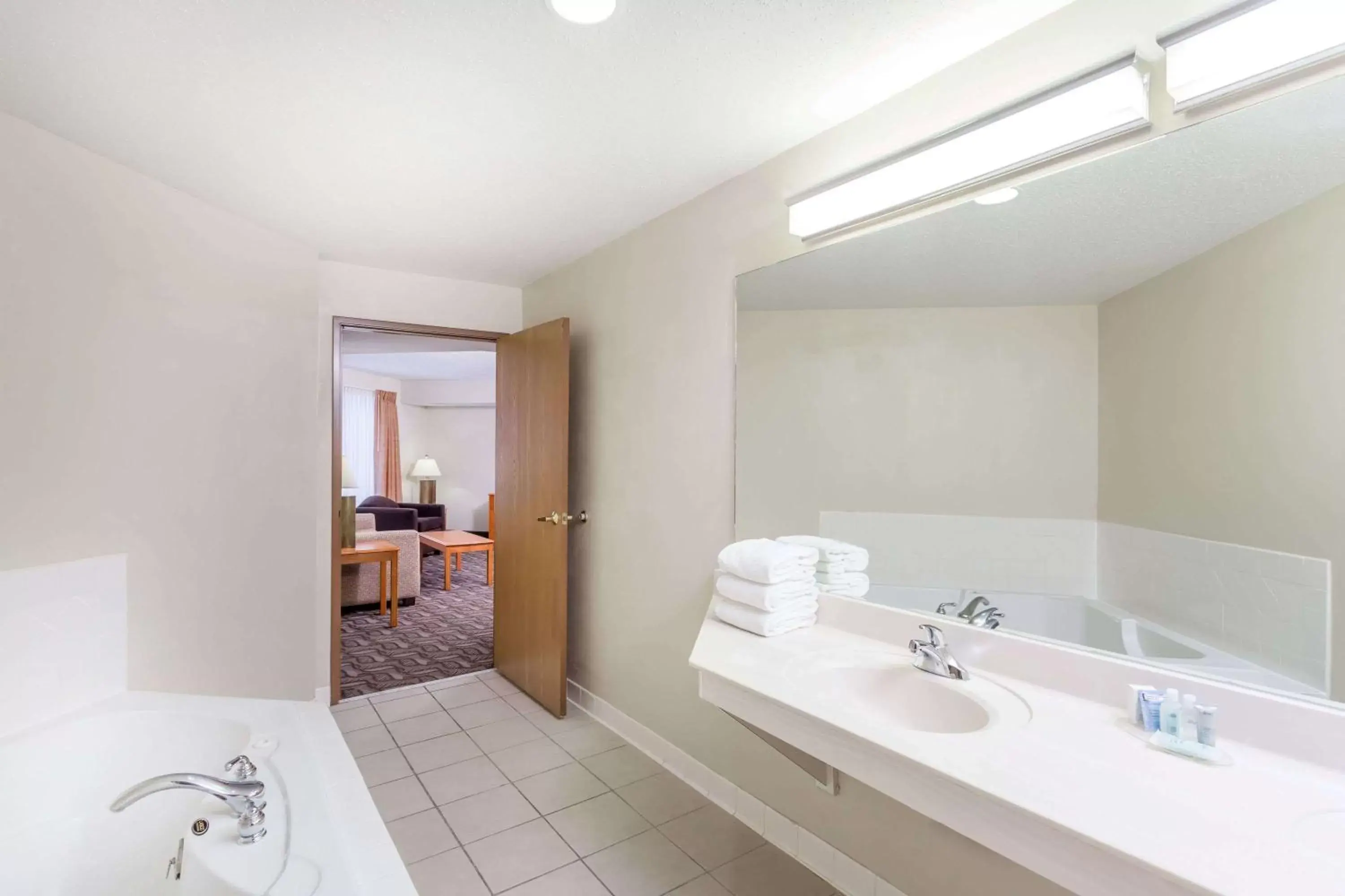 Photo of the whole room, Bathroom in Wyndham Garden Madison Fitchburg