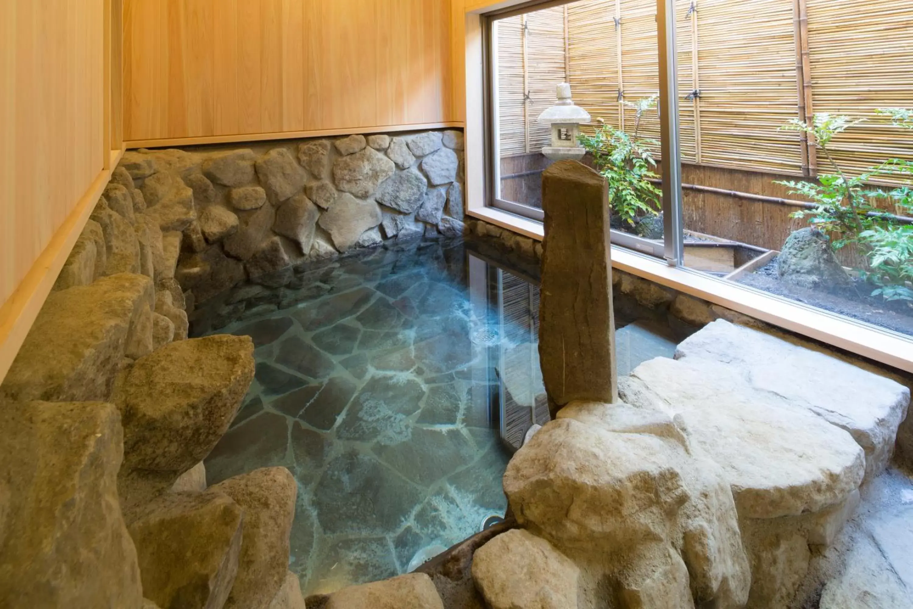Hot Spring Bath, Patio/Outdoor Area in La Vista Fujikawaguchiko