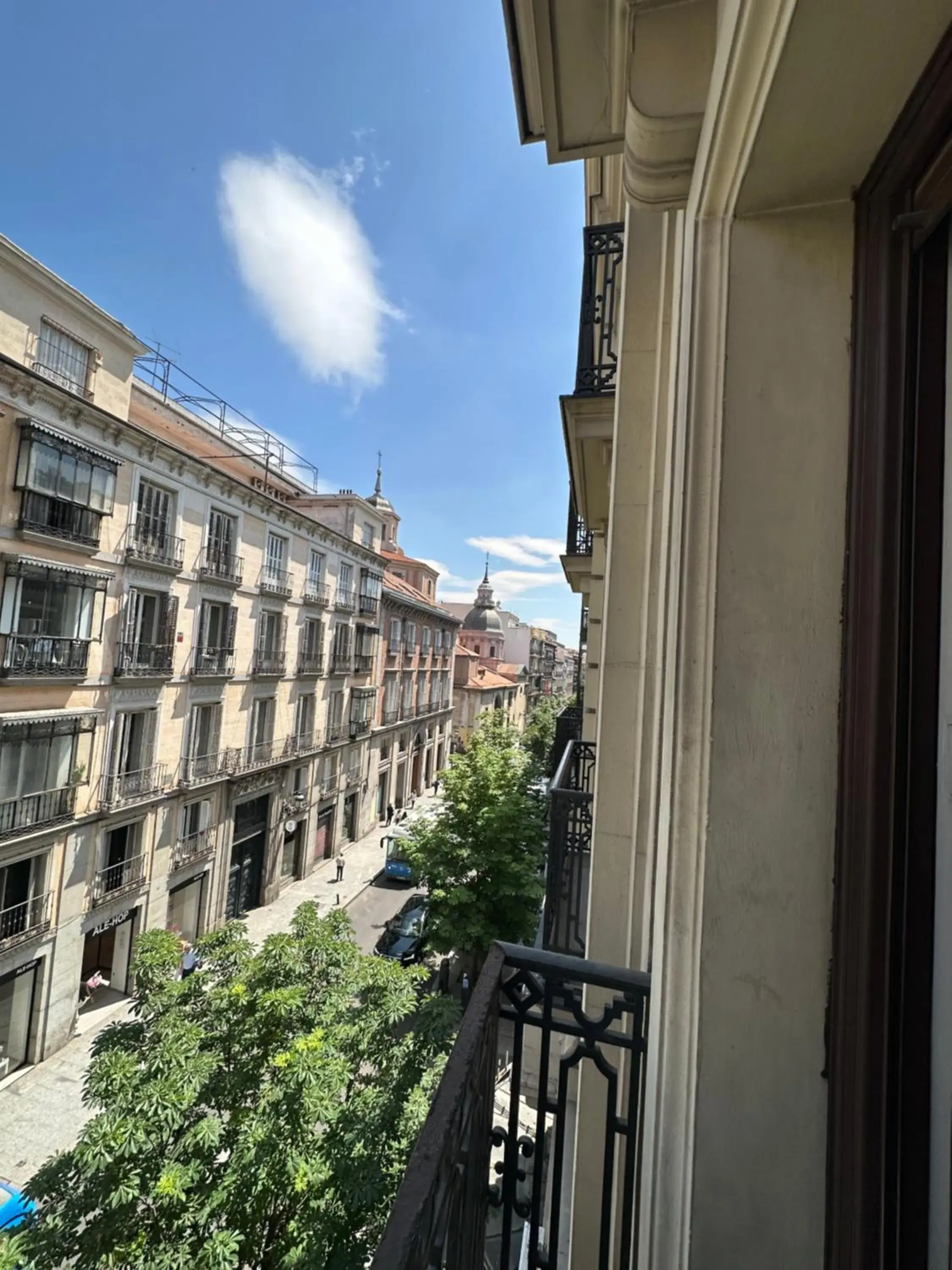 City view in Hostal Abadia Madrid