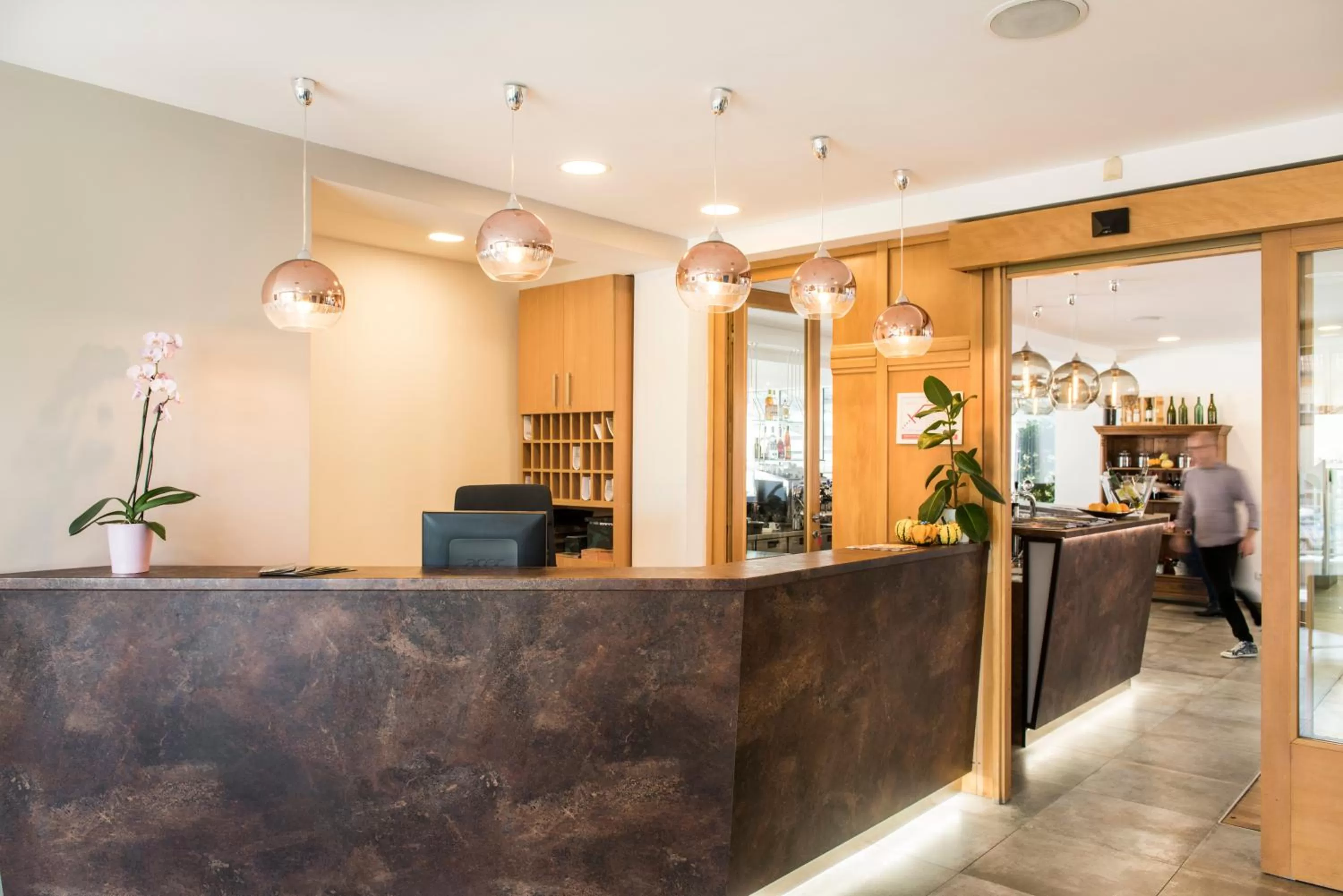 Lobby or reception in Hotel Troja