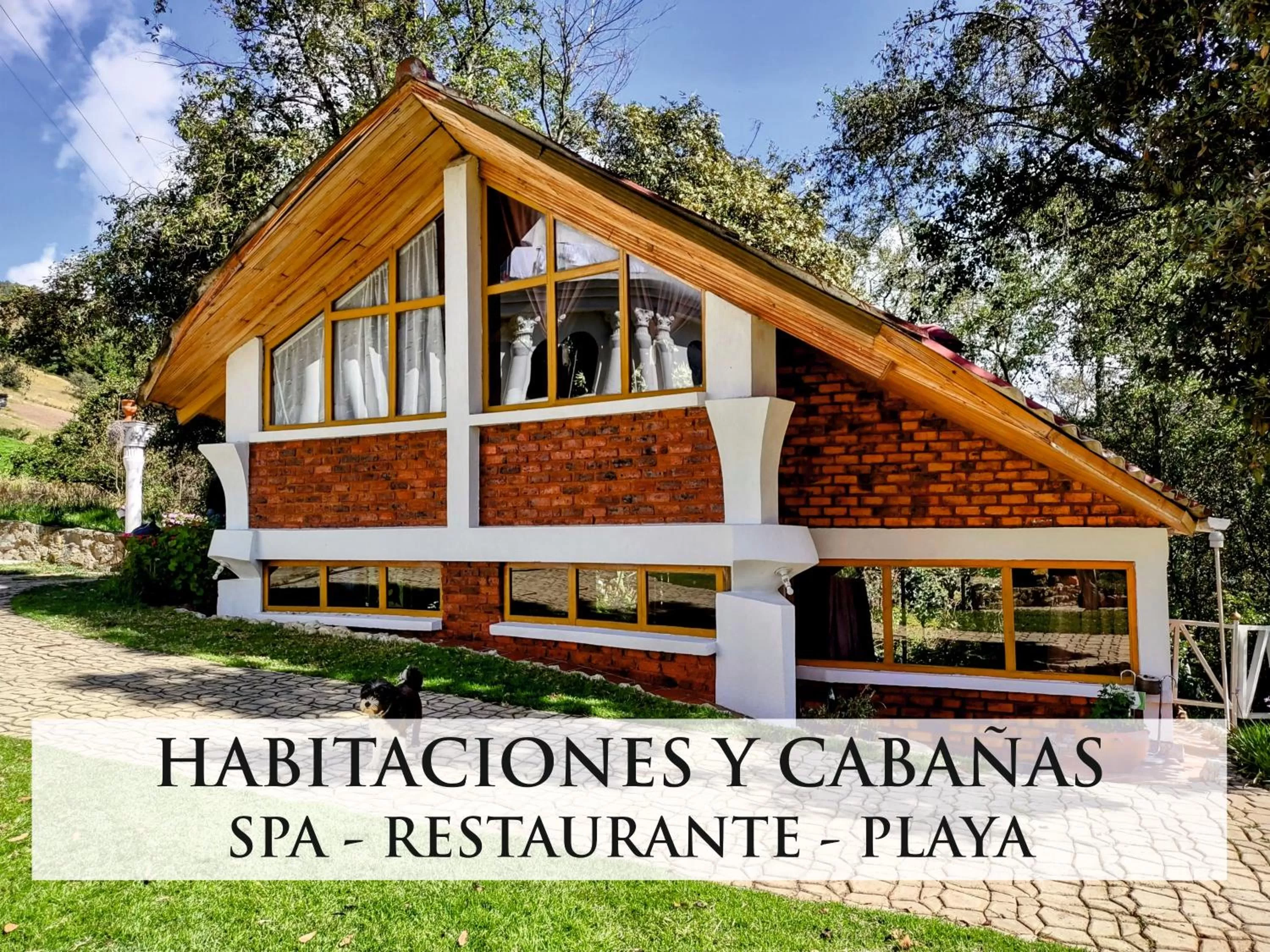 Property building in Refugio Génesis habitaciones Lago de Tota