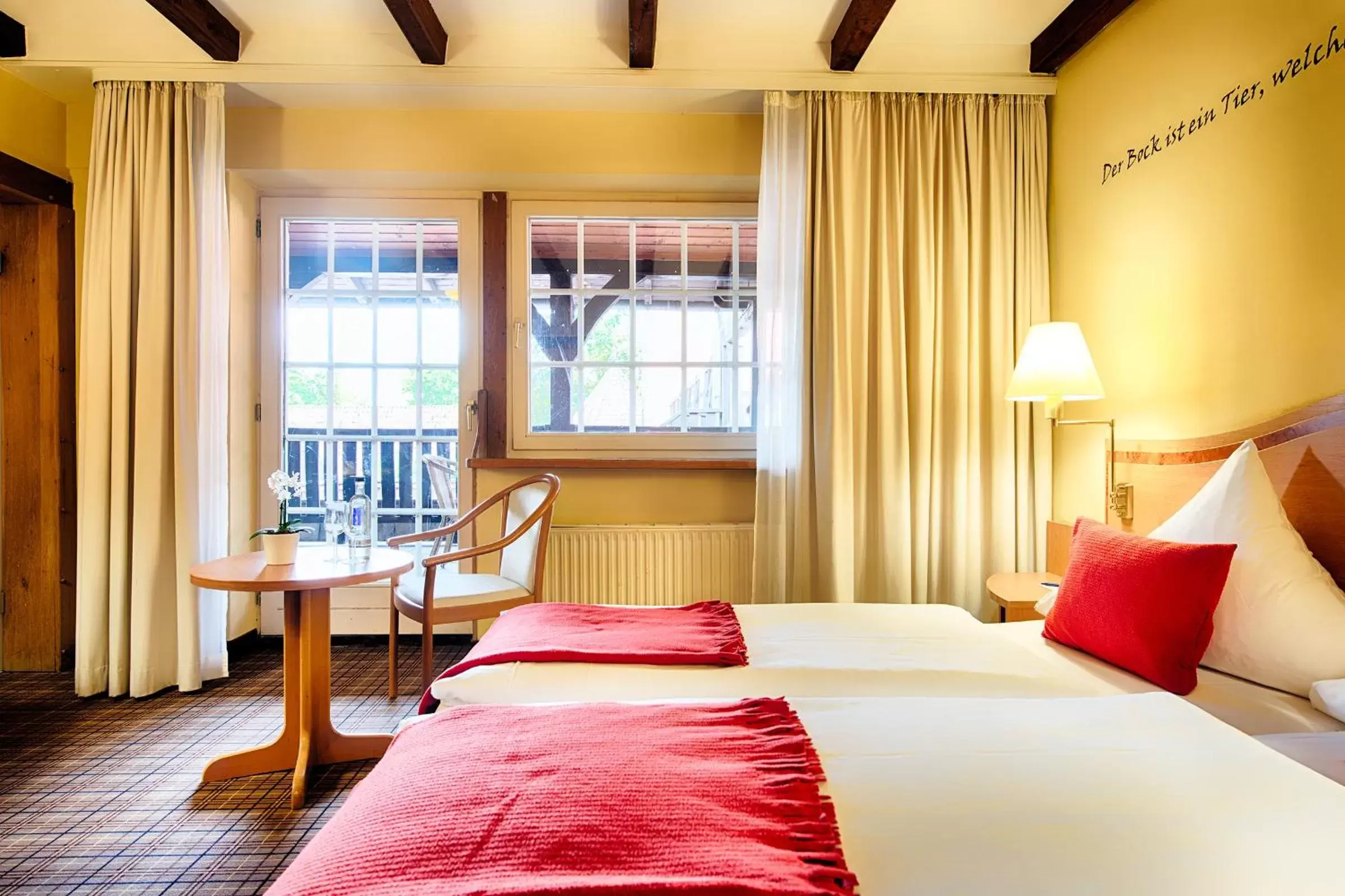 Photo of the whole room, Bed in Welcome Hotel Dorf Münsterland