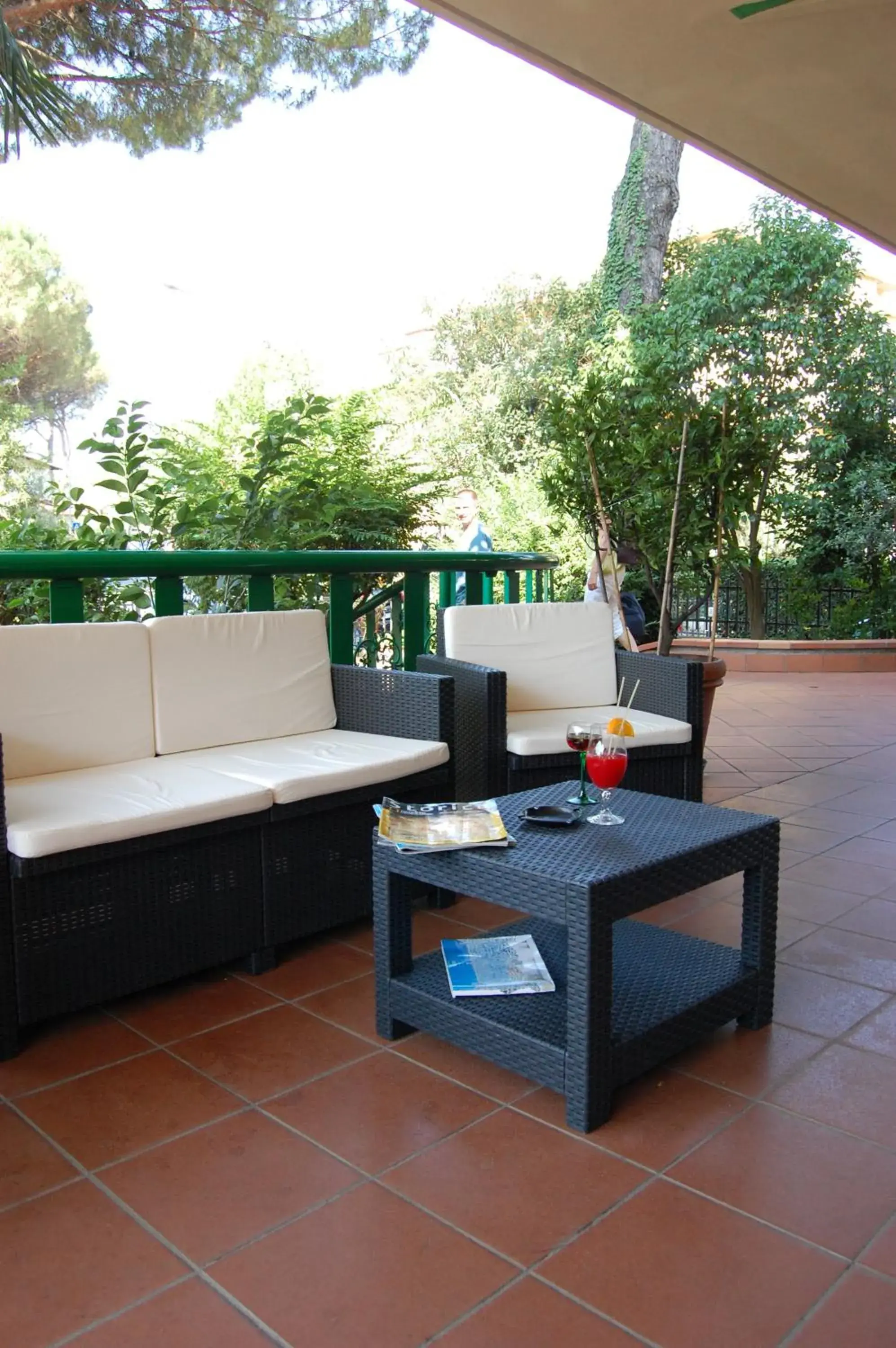 Garden, Balcony/Terrace in Hotel La Querceta