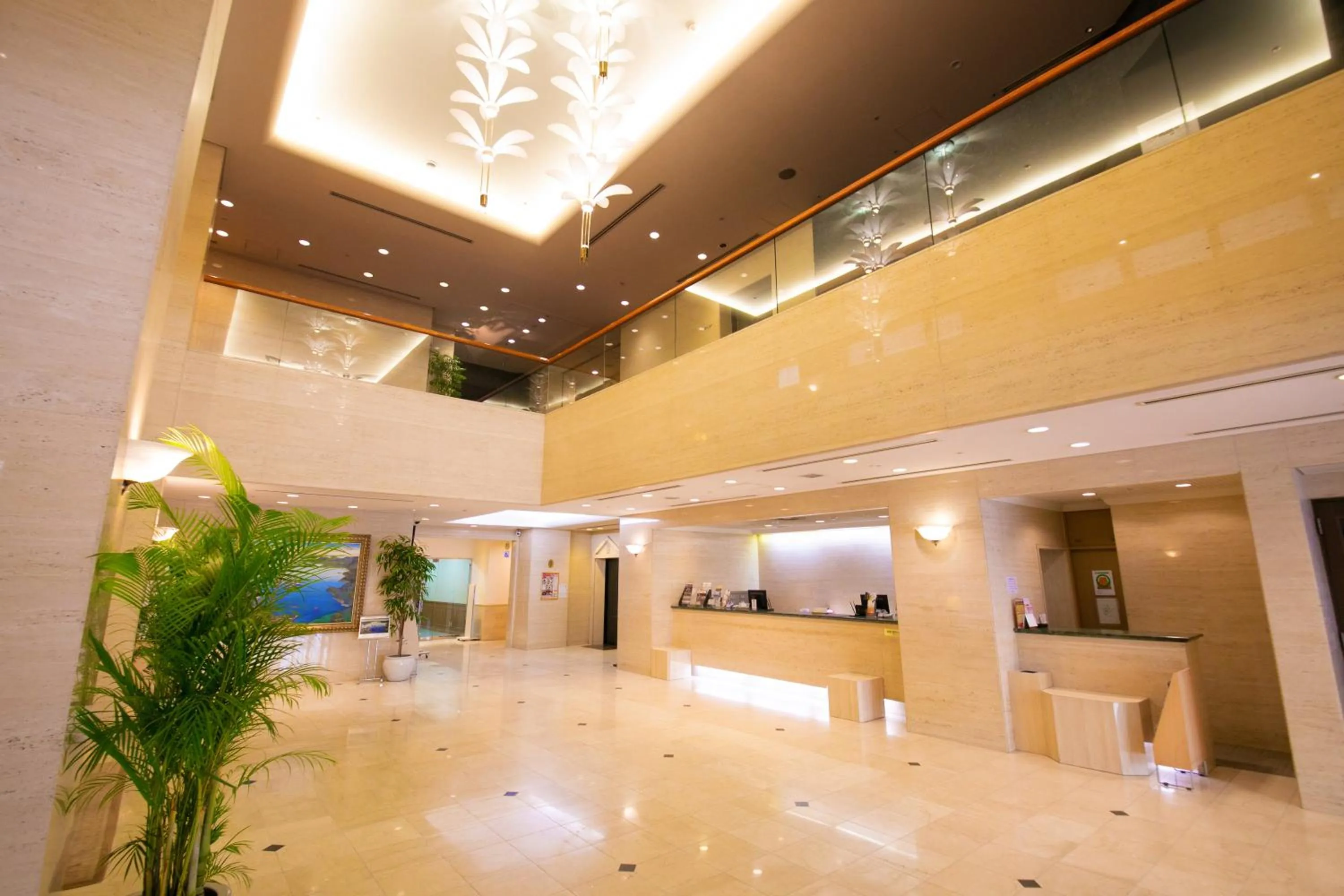 Lobby or reception in Hotel JAL City Nagasaki