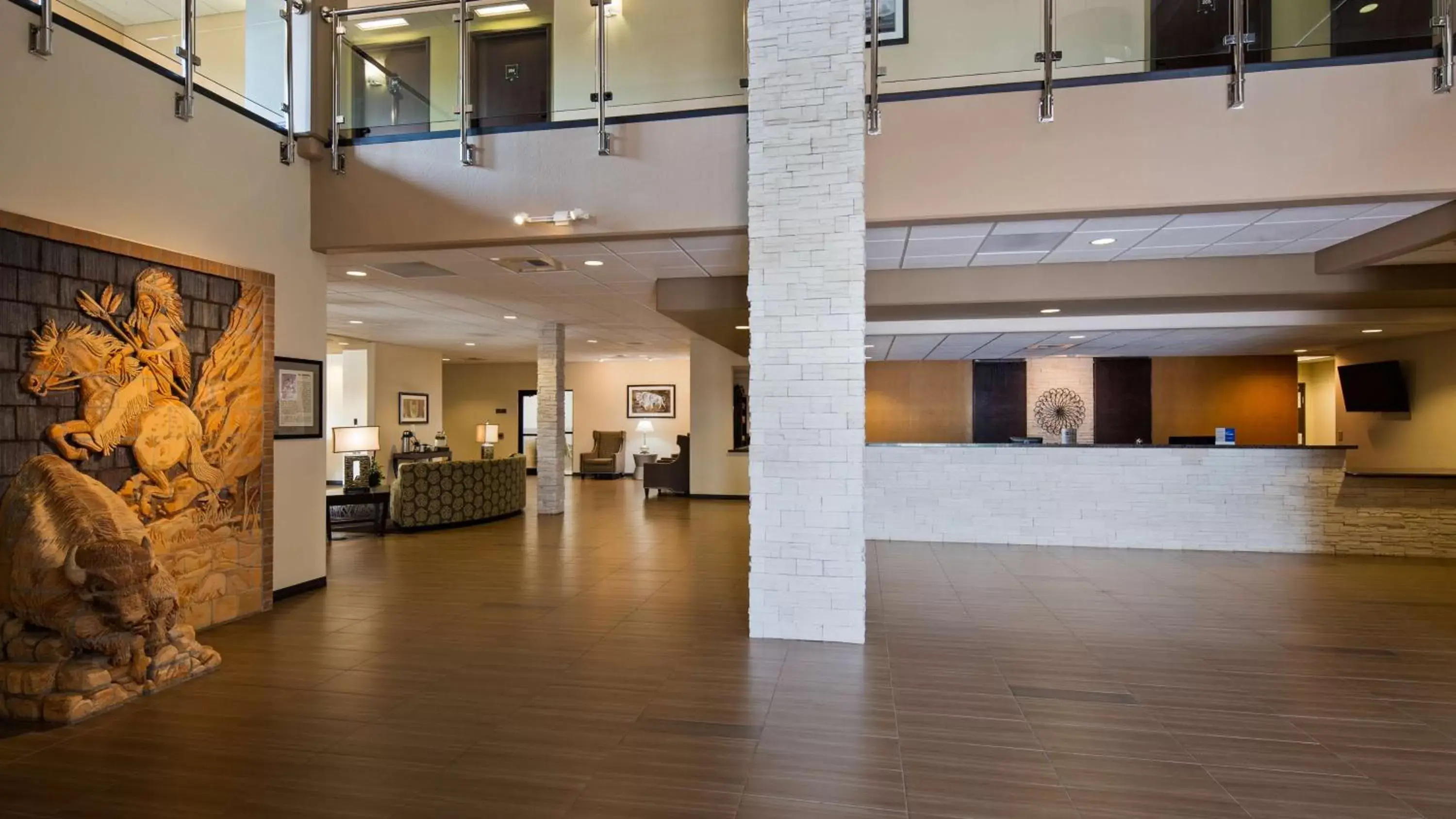 Lobby or reception, Lobby/Reception in Best Western Plus Havre Inn & Suites
