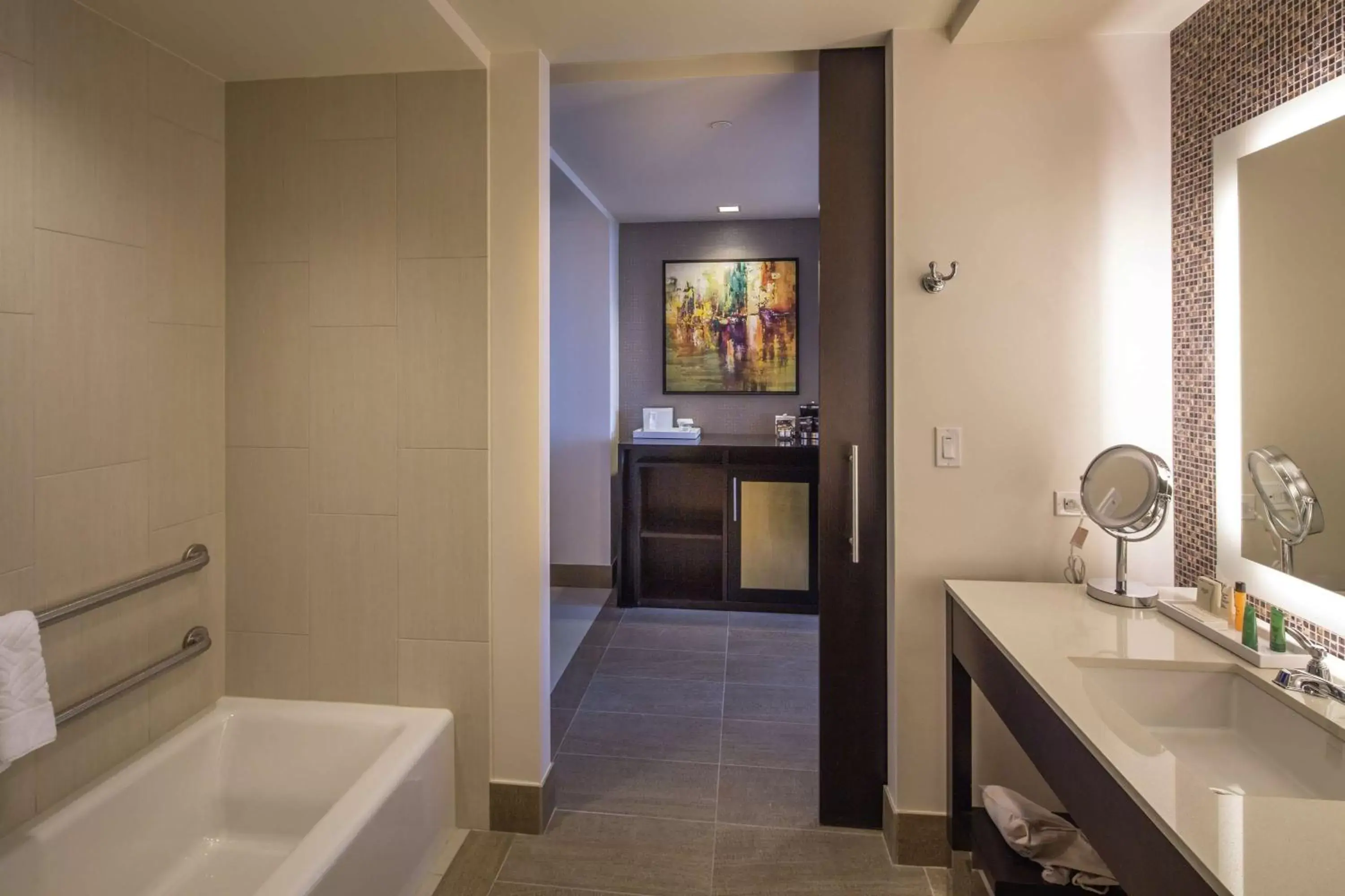 Bathroom in Hilton Dallas/Plano Granite Park