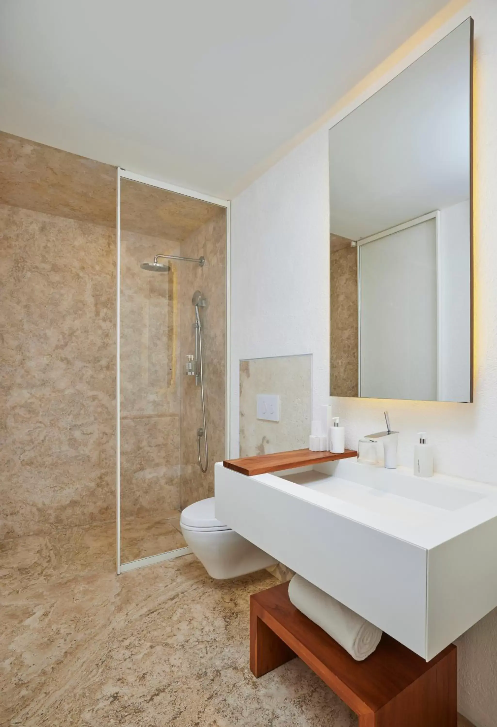 Shower, Bathroom in Viceroy Los Cabos