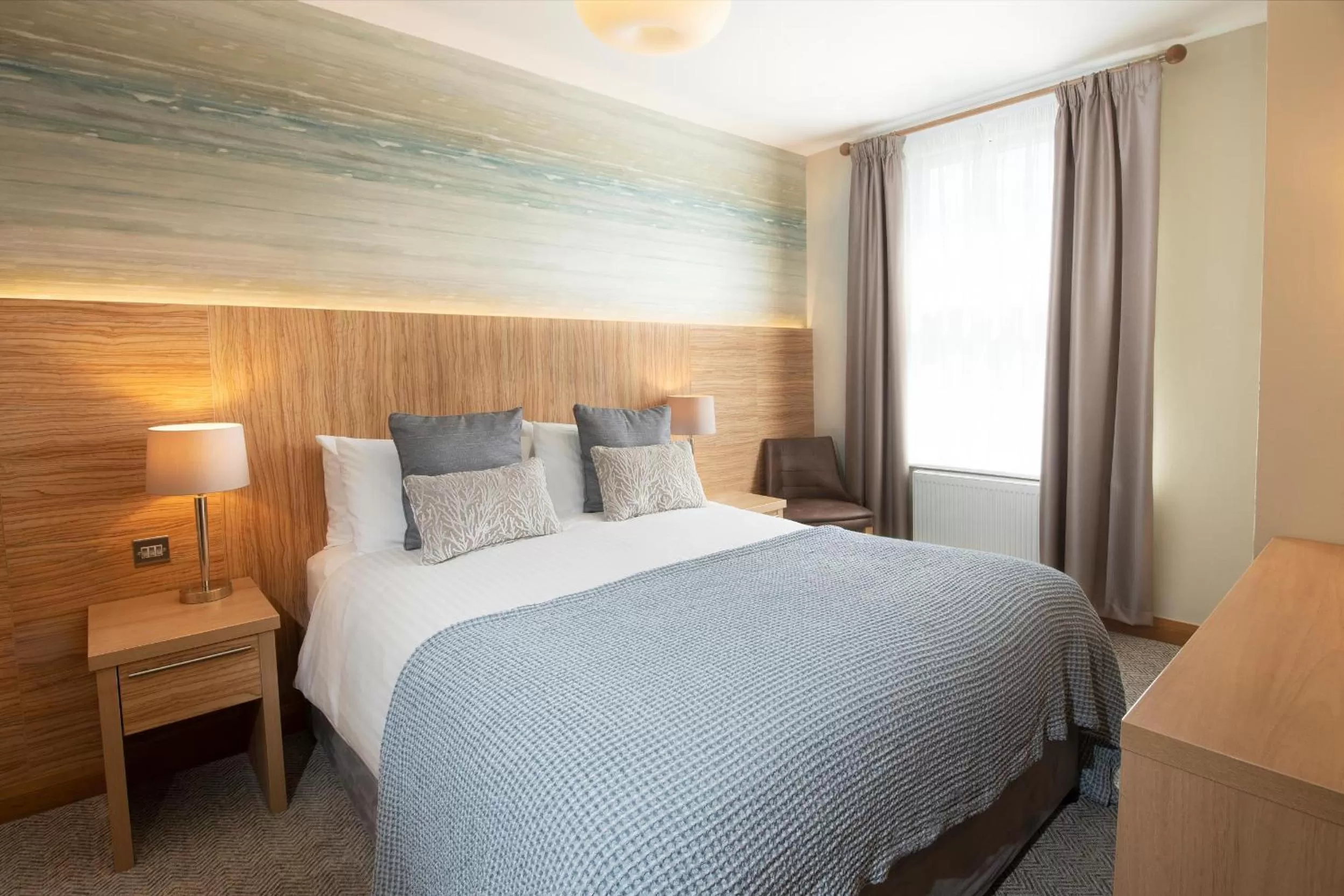 Bed in Fistral Beach Hotel and Spa - Adults Only