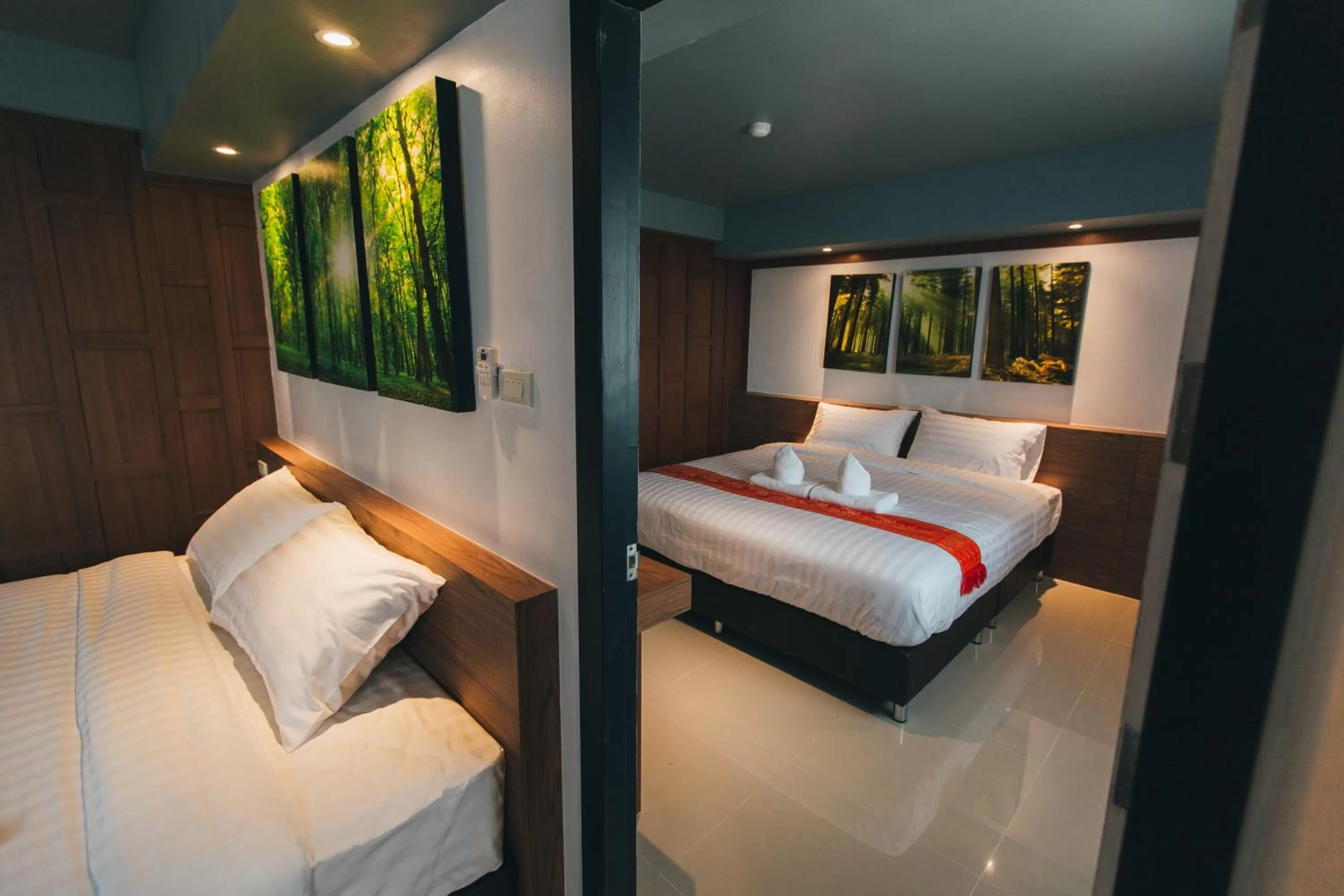 Bed in PP@Hotel Rangsit