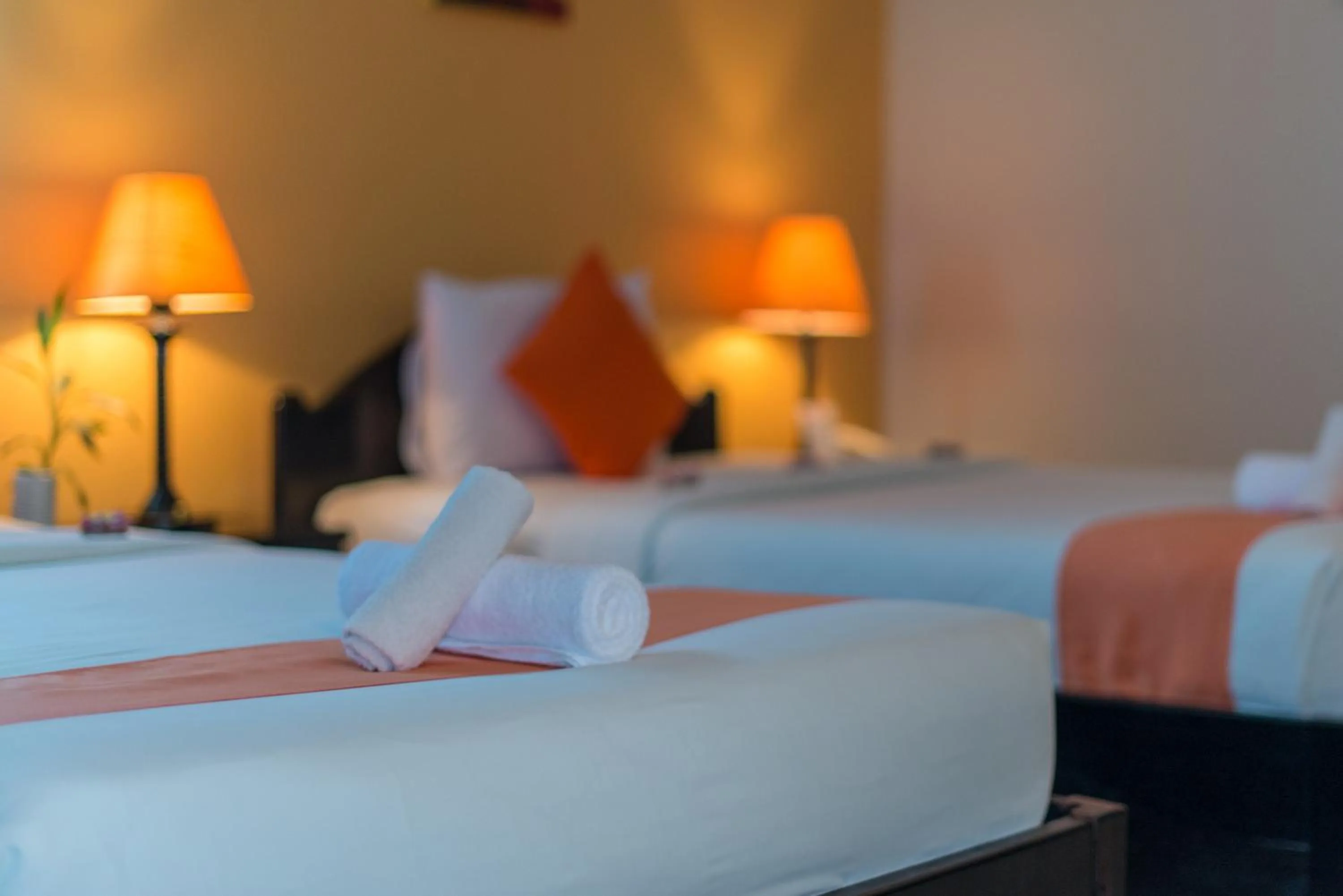 Bedroom, Bed in JK Resident