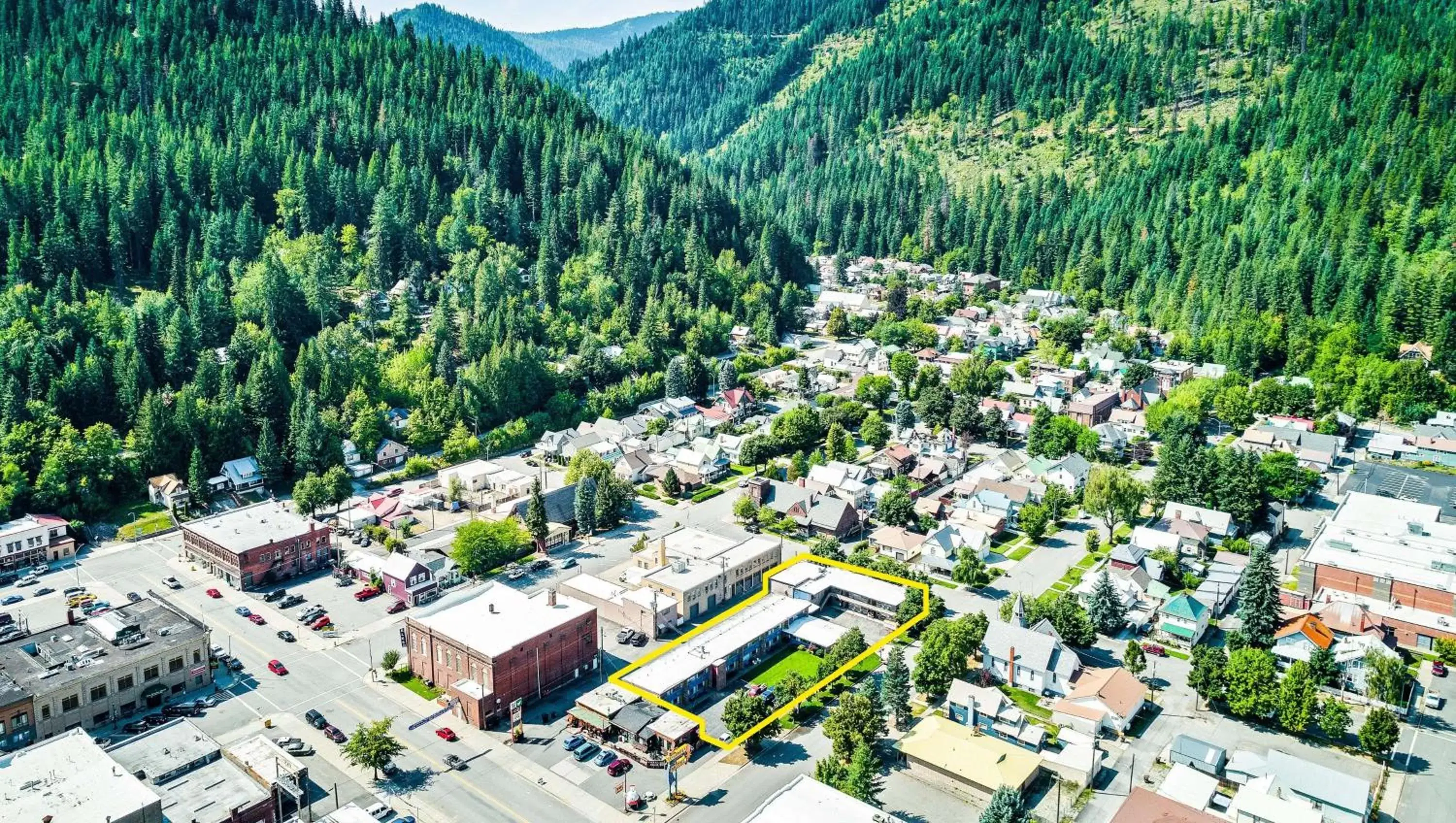 Property building in Stardust Motel Wallace Property building in Stardust Motel Wallace