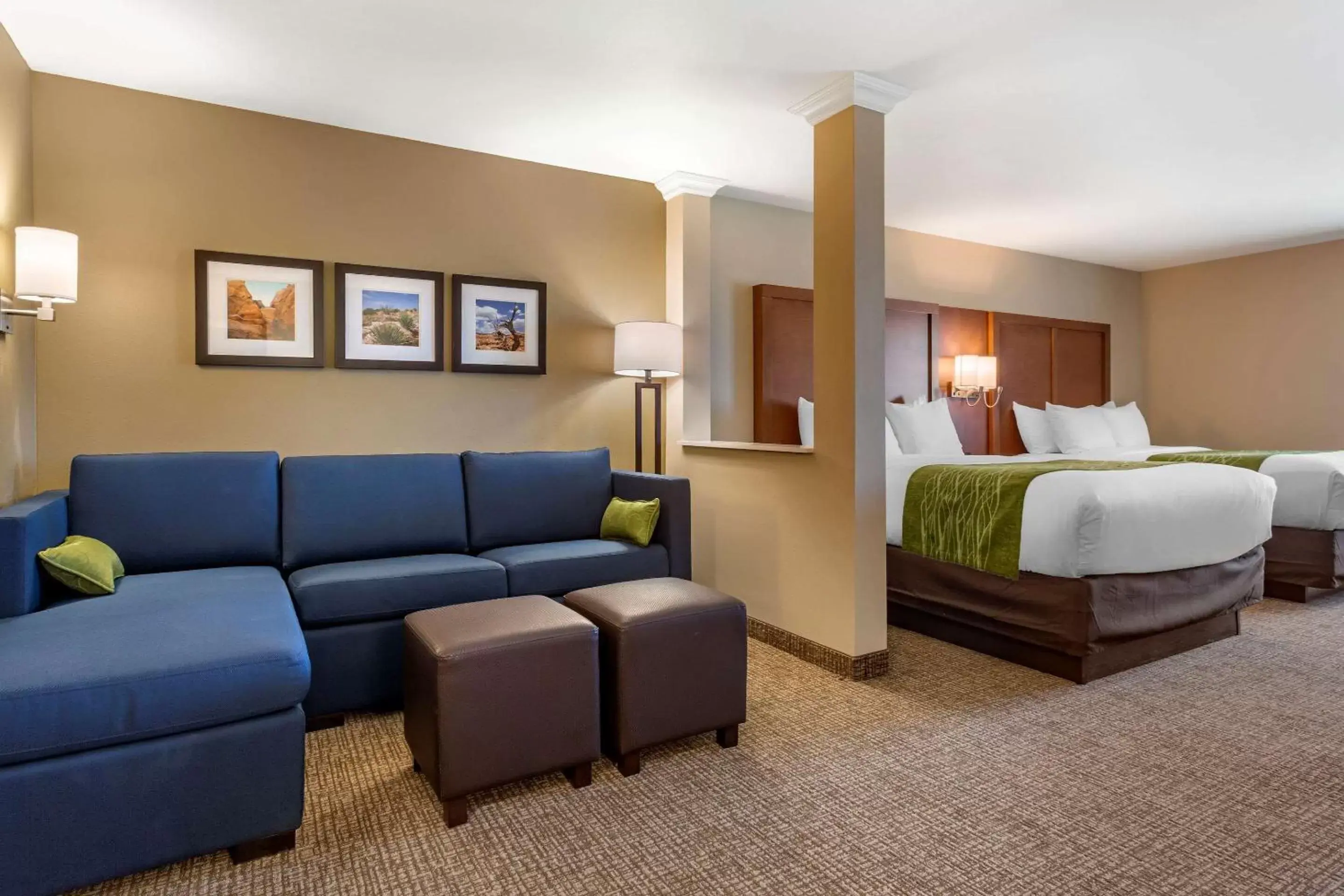 Photo of the whole room in Comfort Suites Albuquerque Airport