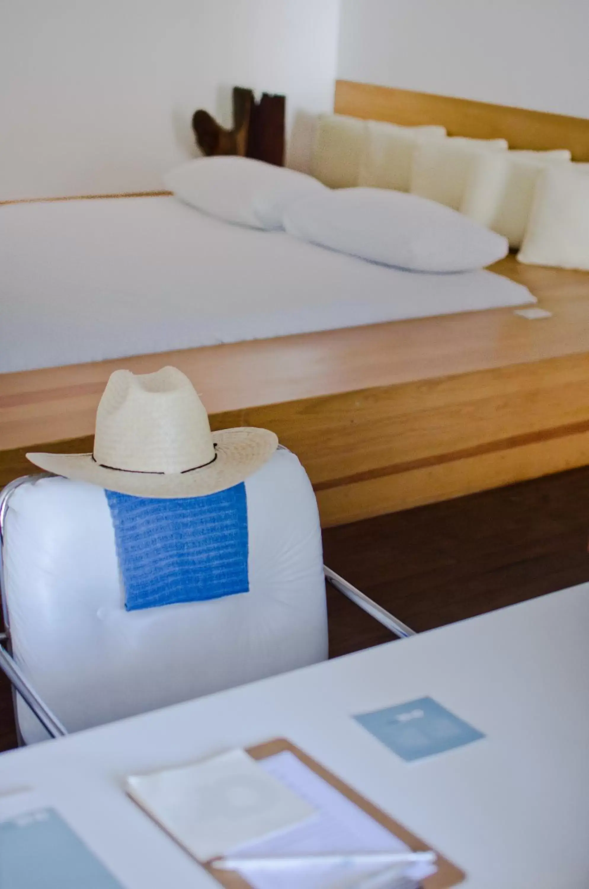 Photo of the whole room, Bed in Hotel Azul de Oaxaca