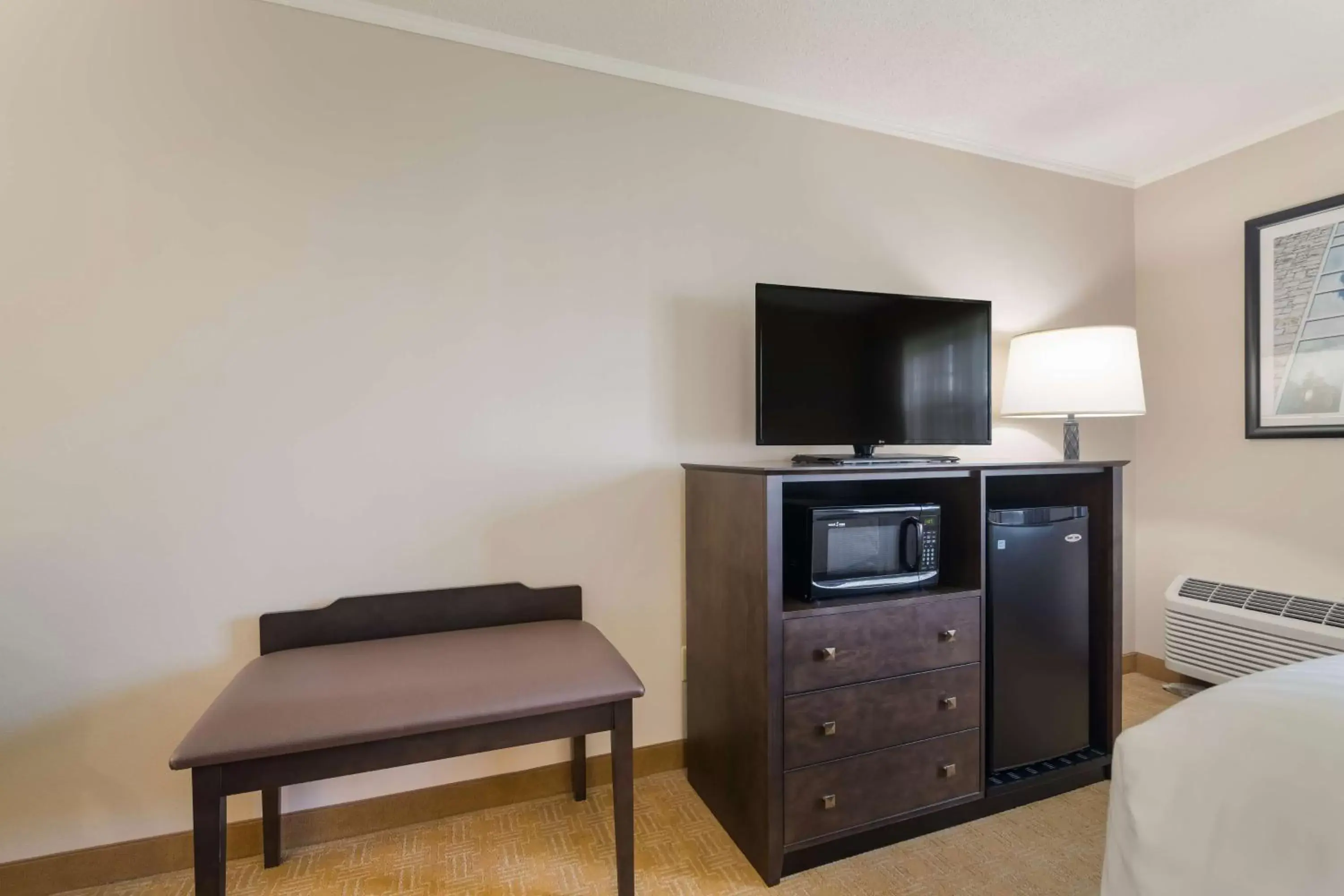 Bedroom, TV/Entertainment Center in Best Western University Inn