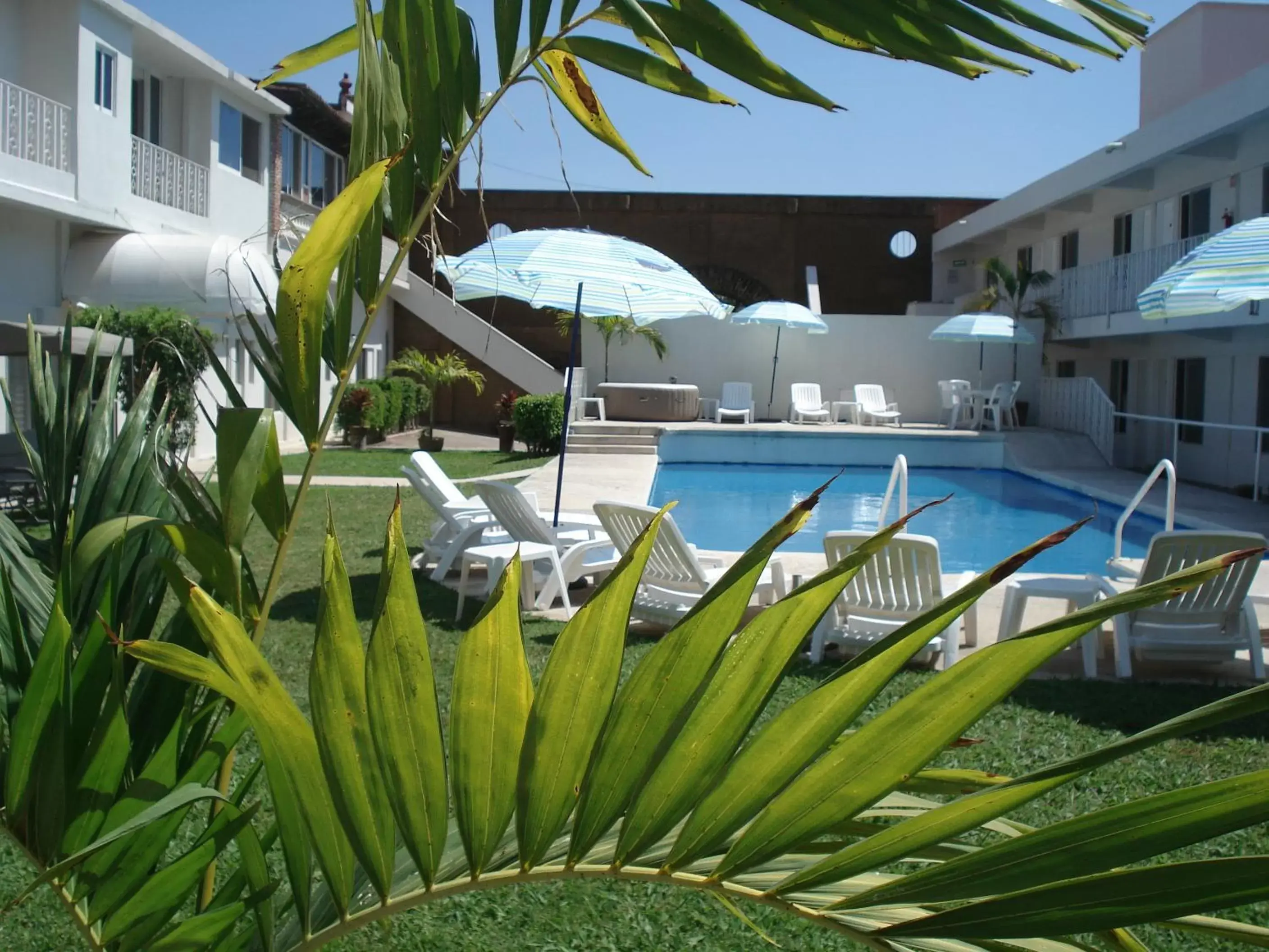 Patio, Swimming Pool in AOHOM SANTUARIO HOTEL & SPA