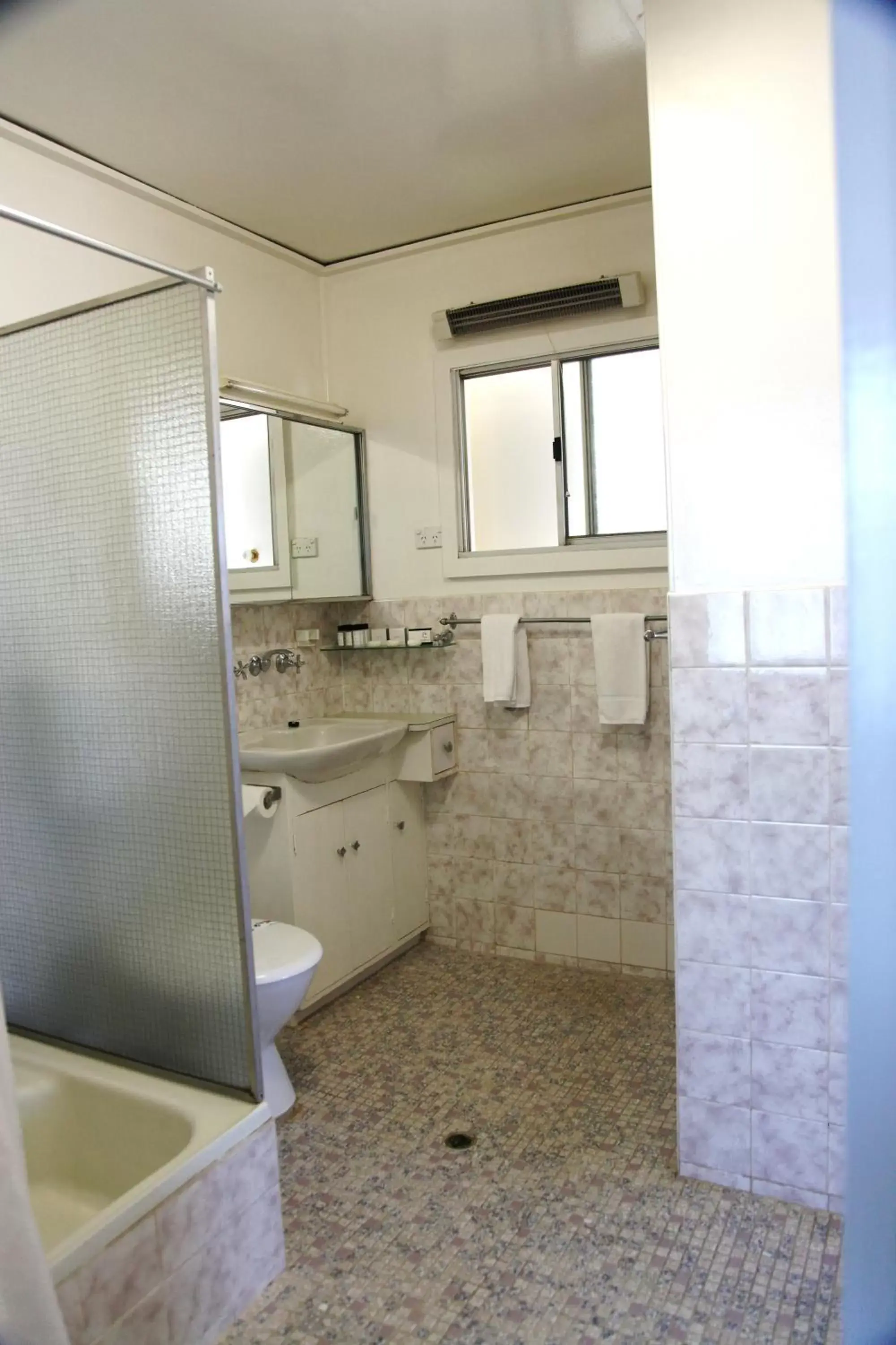 Bathroom in Titania Motel