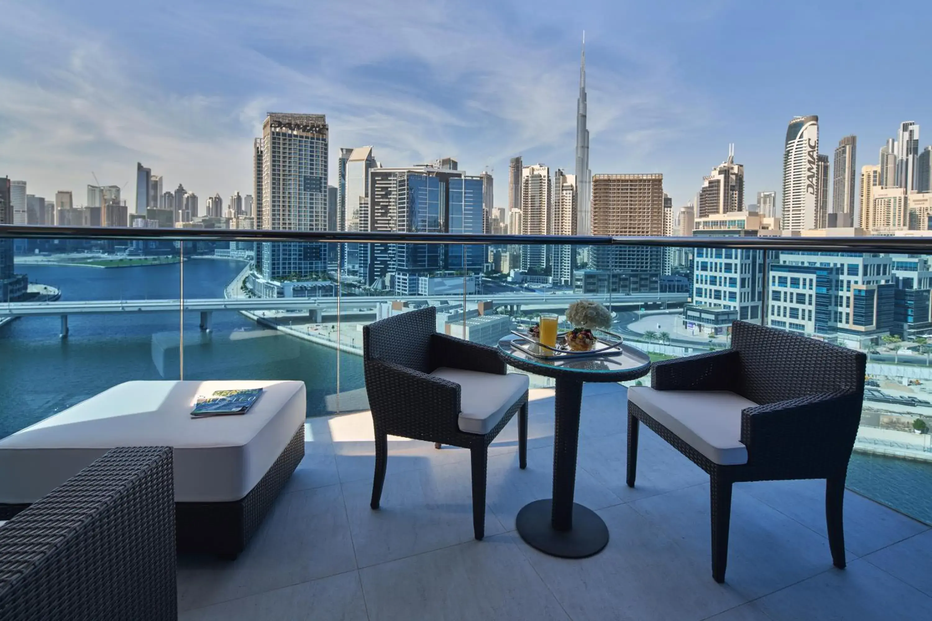 Patio in Hyde Hotel Dubai