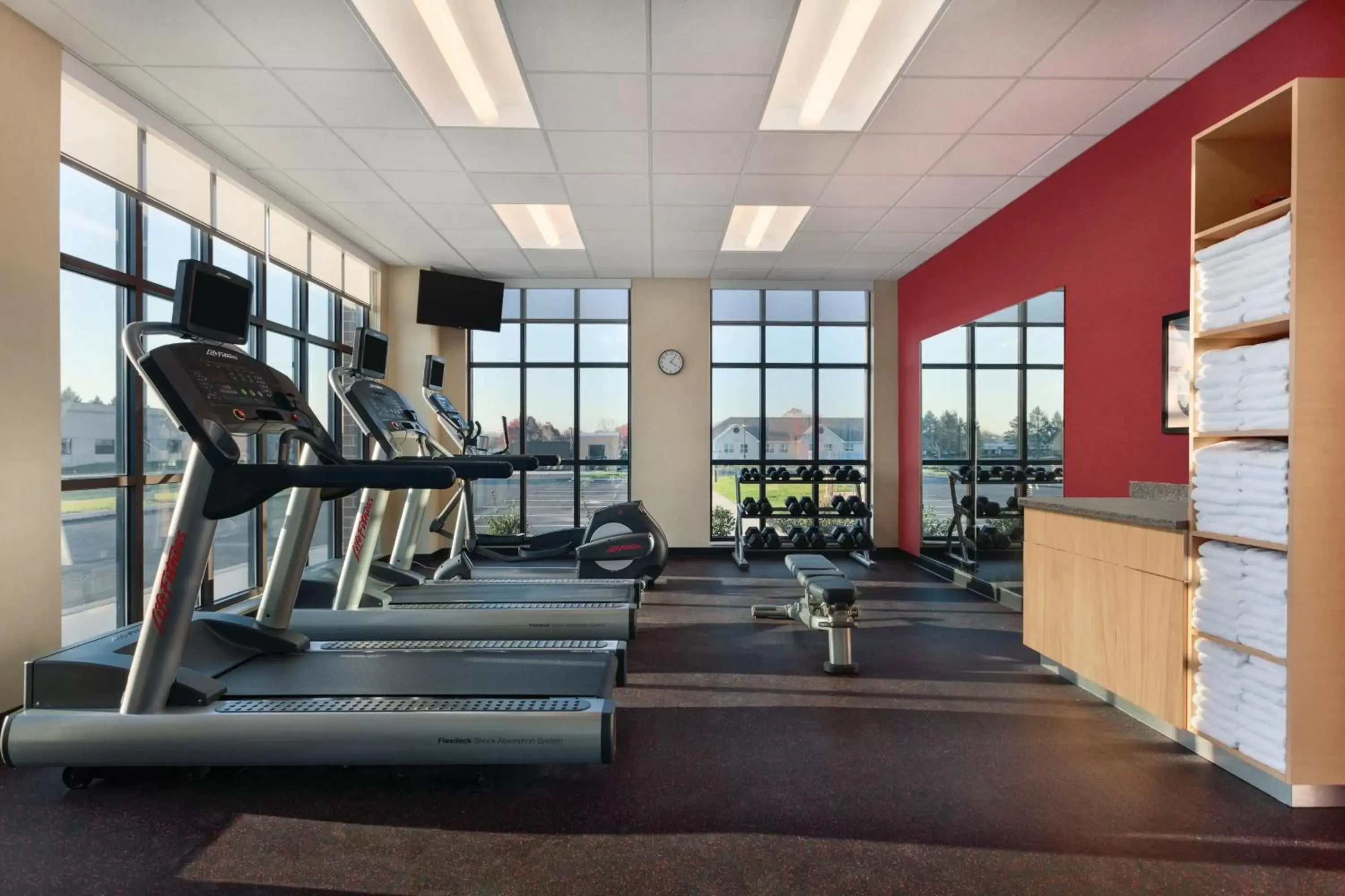 Fitness centre/facilities, Fitness Center/Facilities in TownePlace Suites by Marriott Harrisburg West/Mechanicsburg