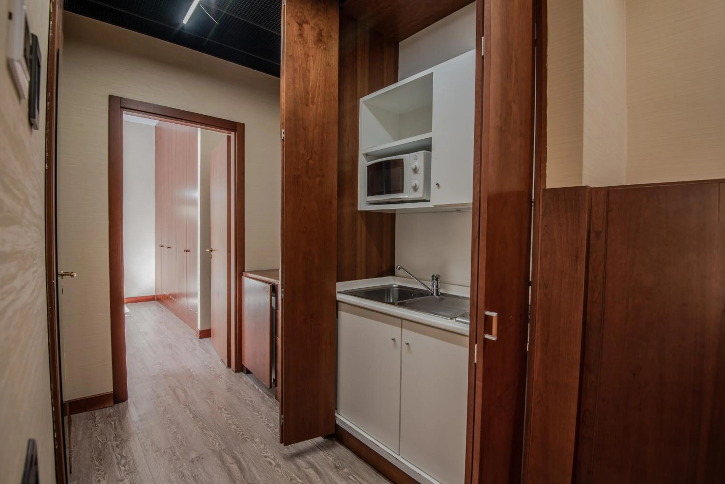 Kitchen or kitchenette in Hotel Petra