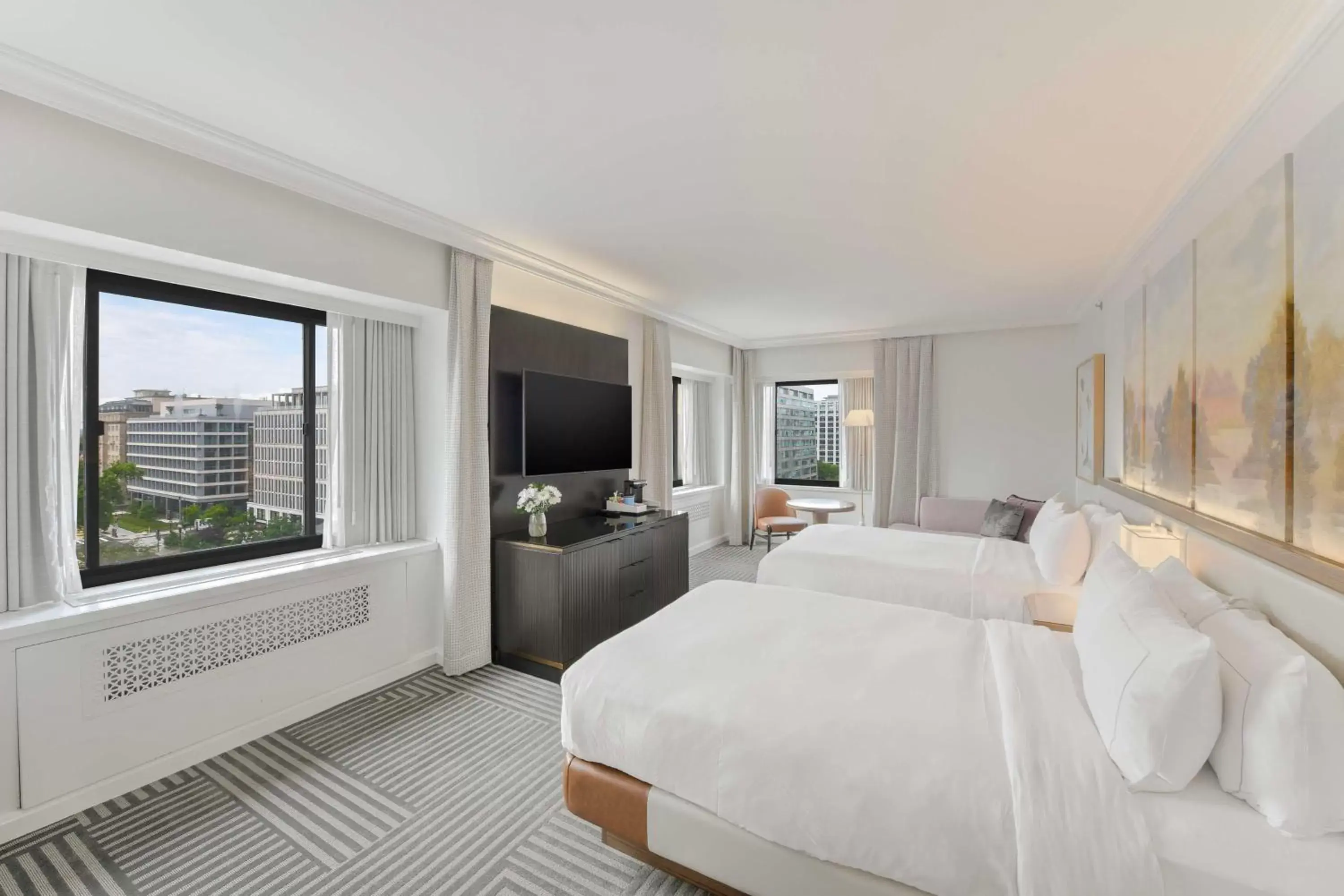 Queen Room with Two Queen Beds - City View in Capital Hilton