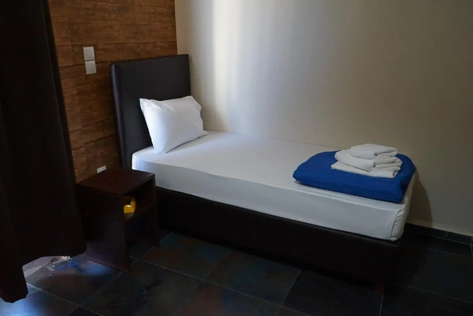 Bed in Orpheus Hotel