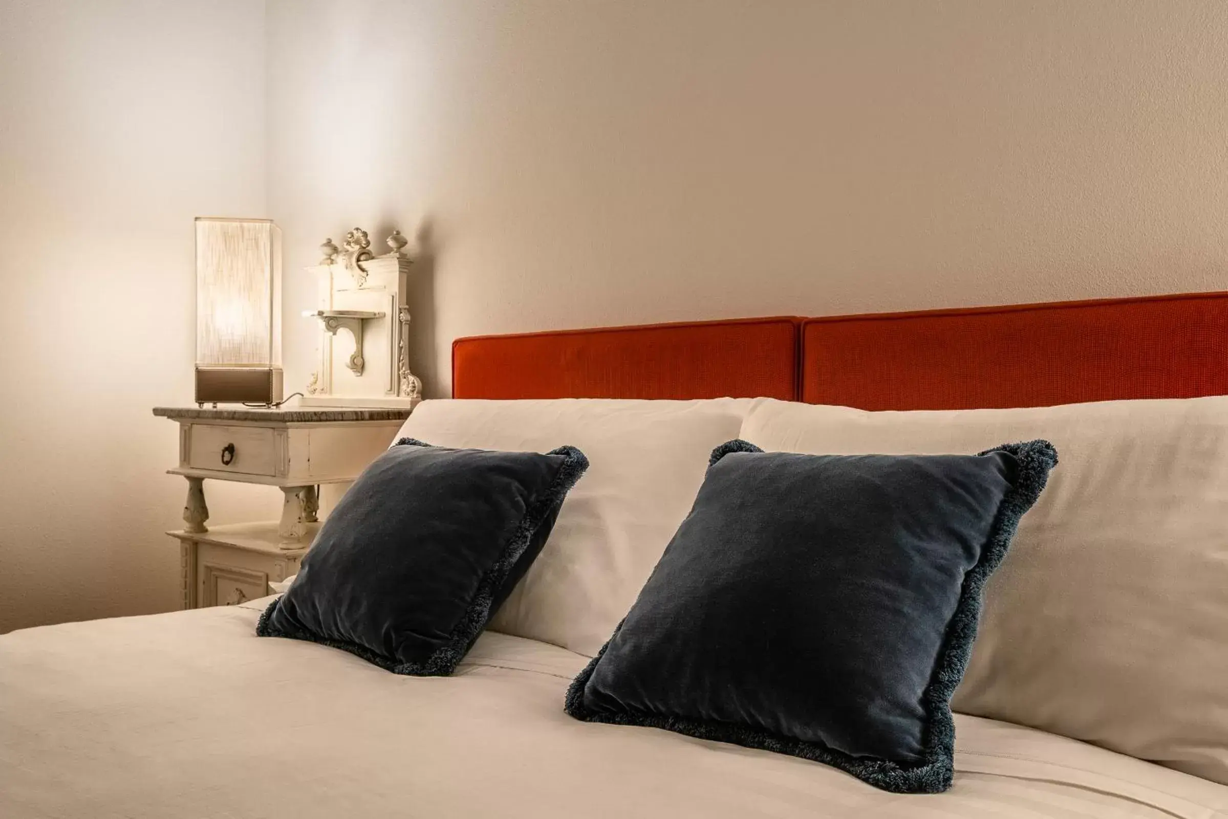 Bed in Bellezza Suites