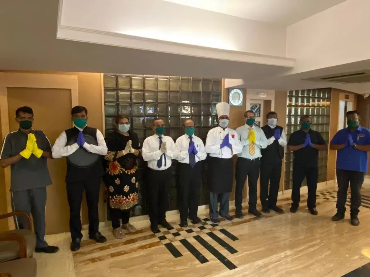 Staff in Hotel Plaza