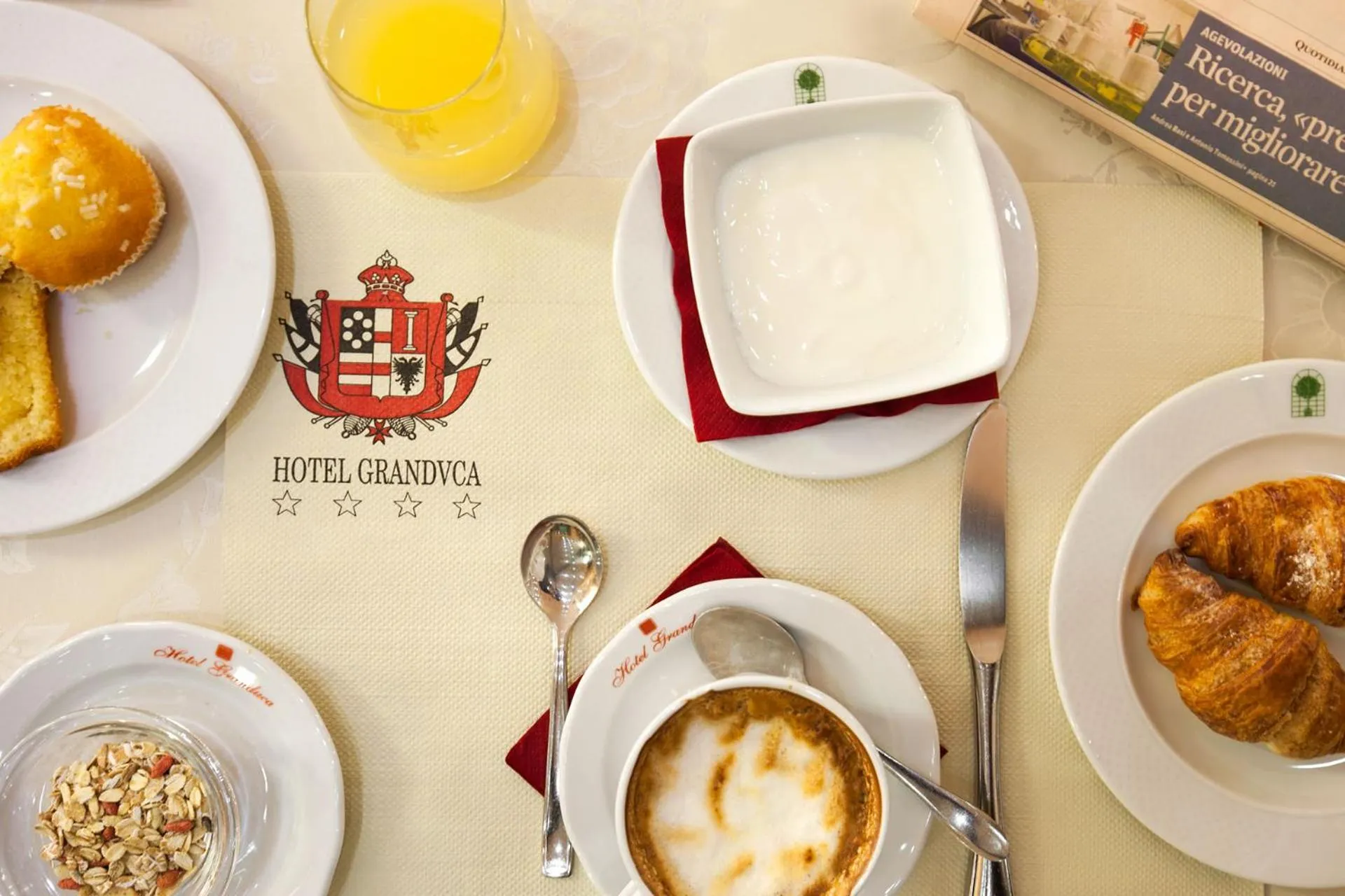 Restaurant/places to eat in Hotel Granduca SPA & Parking