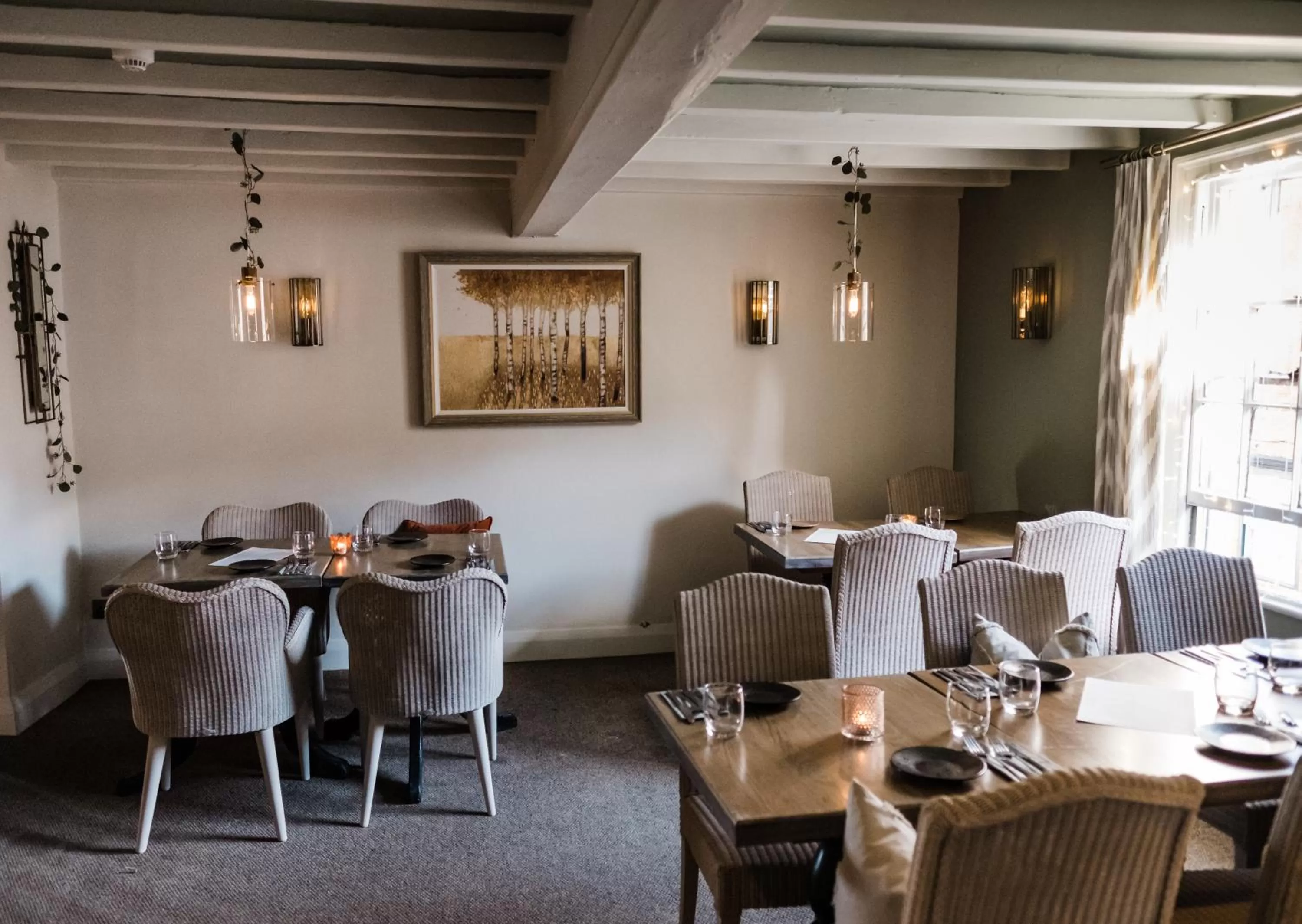 Dining area in Harpur's of Melbourne