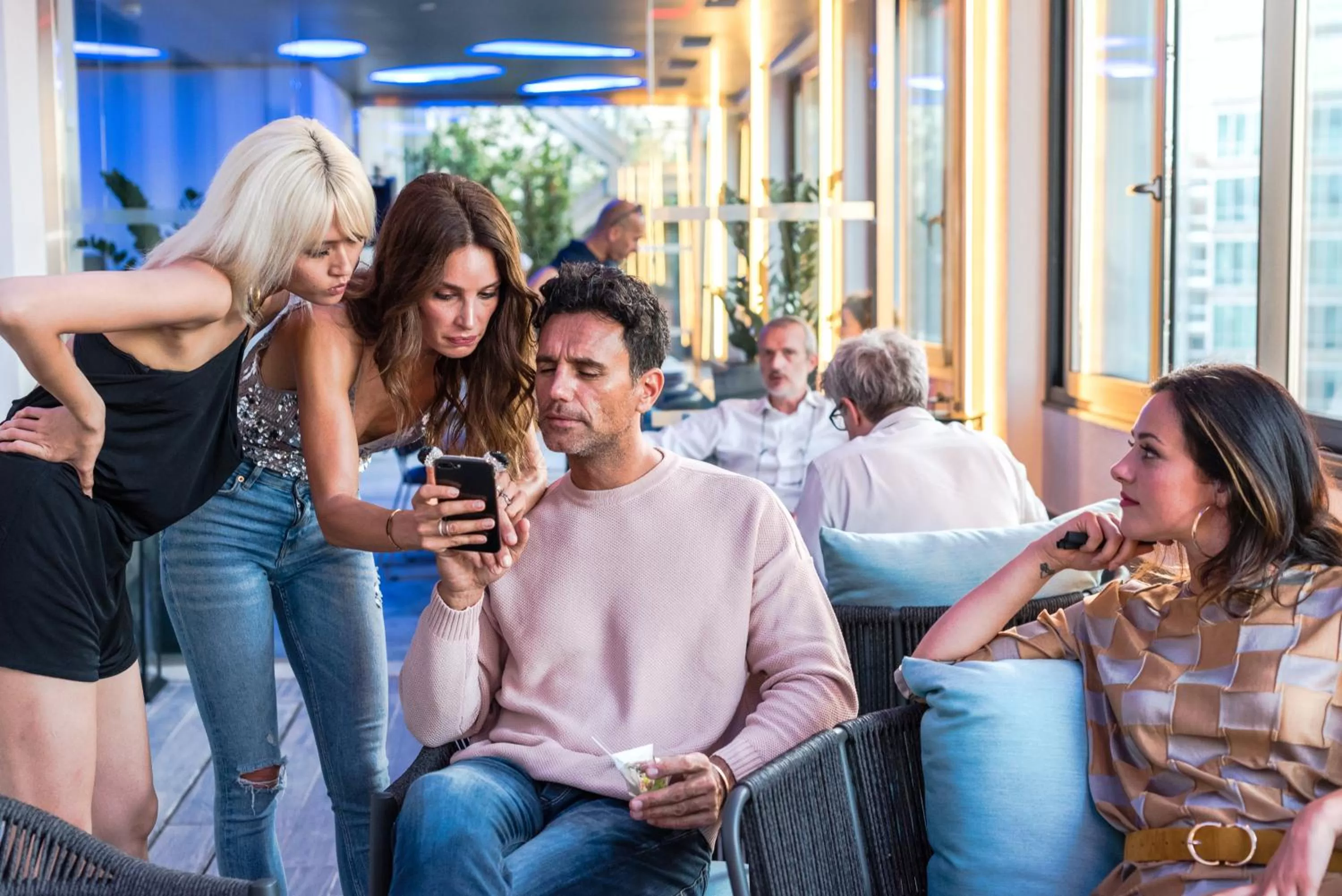 Balcony/Terrace in iQ Hotel Milano