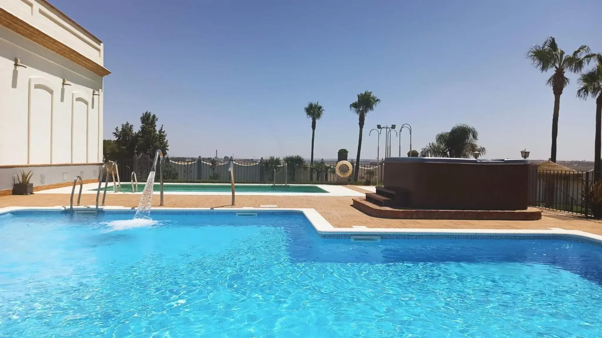 Swimming Pool in Hacienda Montija Hotel