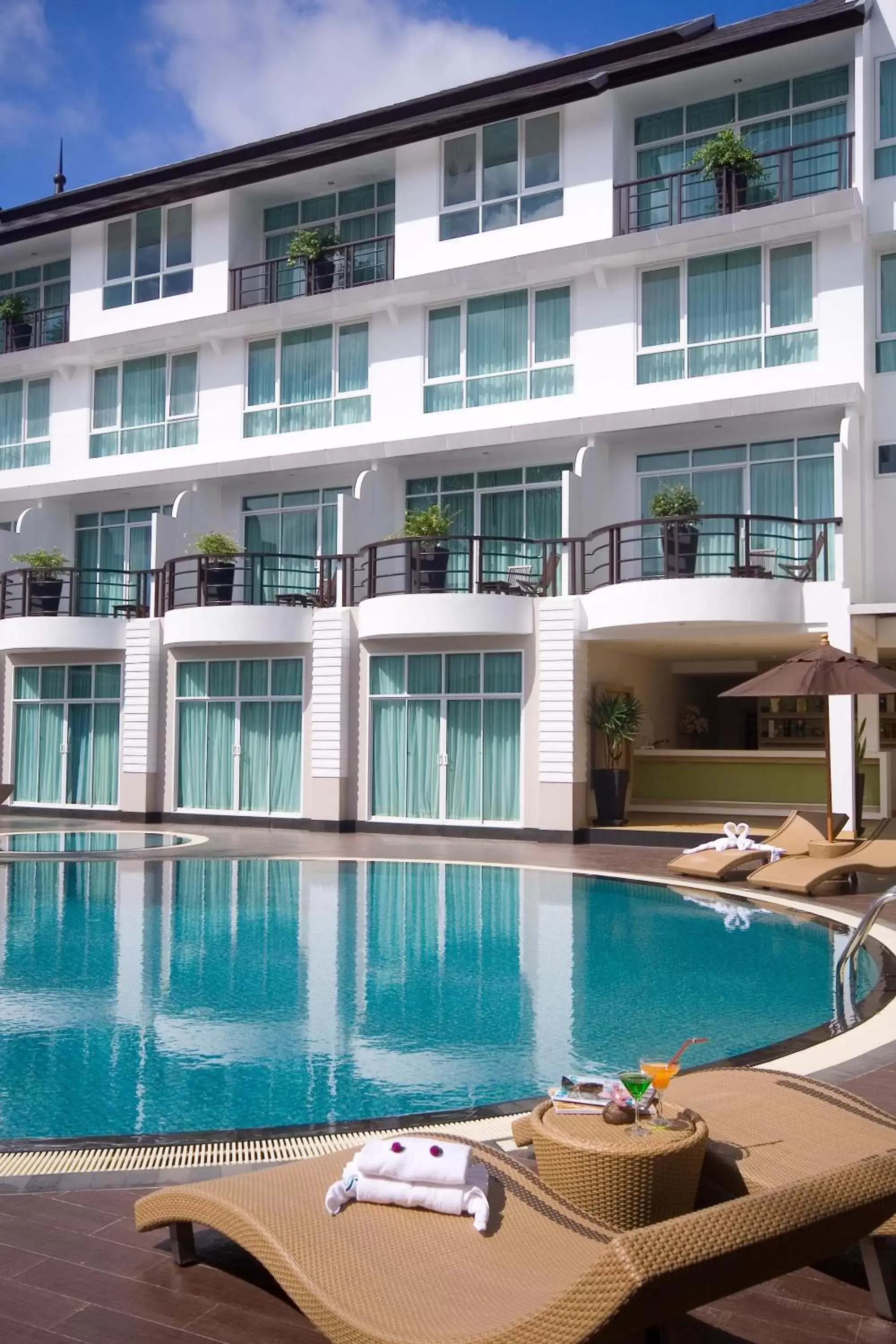 Swimming Pool in A-Te Chumphon Hotel - SHA Plus