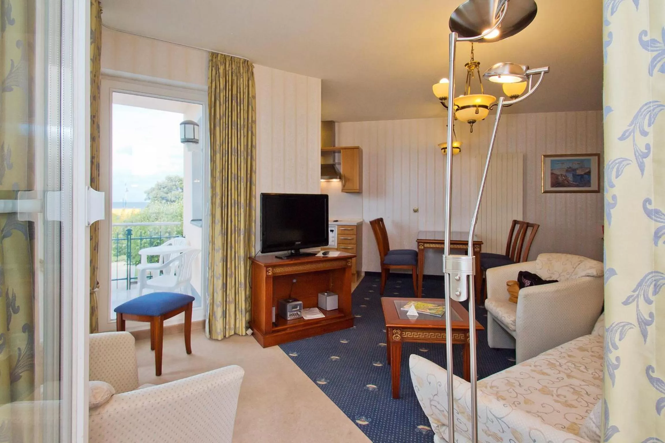 Balcony/Terrace in SEETELHOTEL Ostseeresidenz Ahlbeck