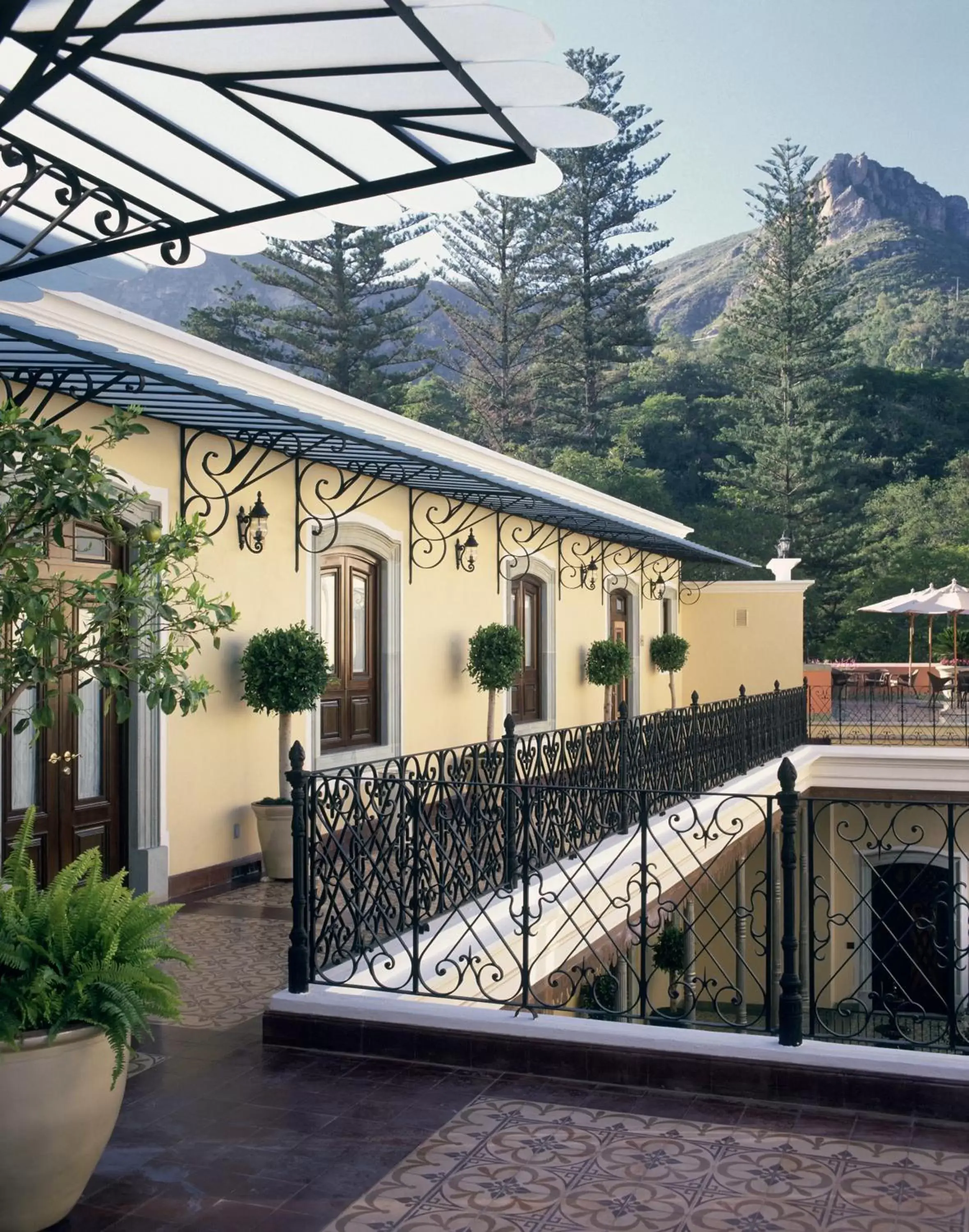 Balcony/Terrace, Property Building in Villa Maria Cristina Hotel