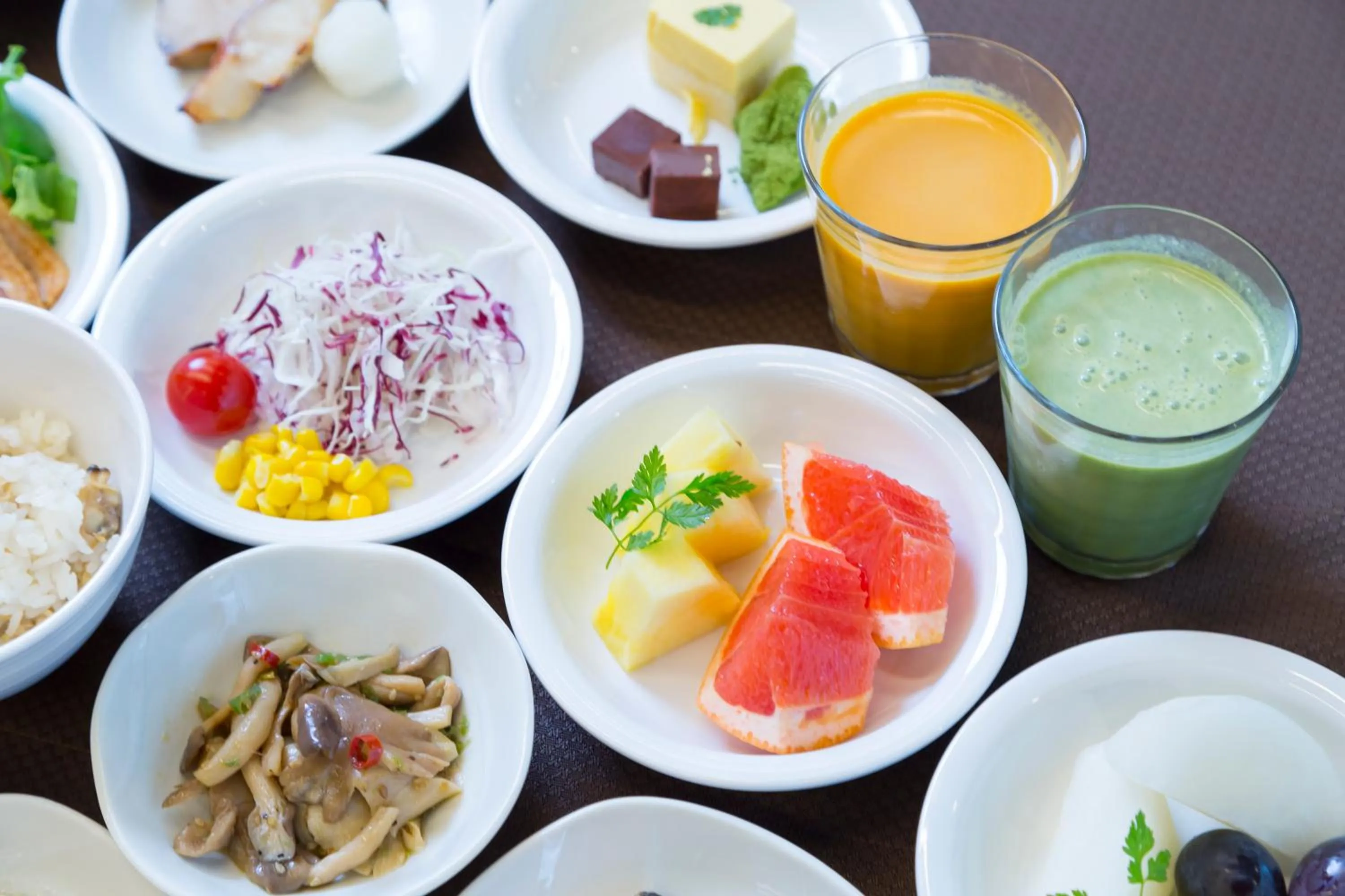 Buffet breakfast in Dormy Inn Premium Tokyo Kodenmacho