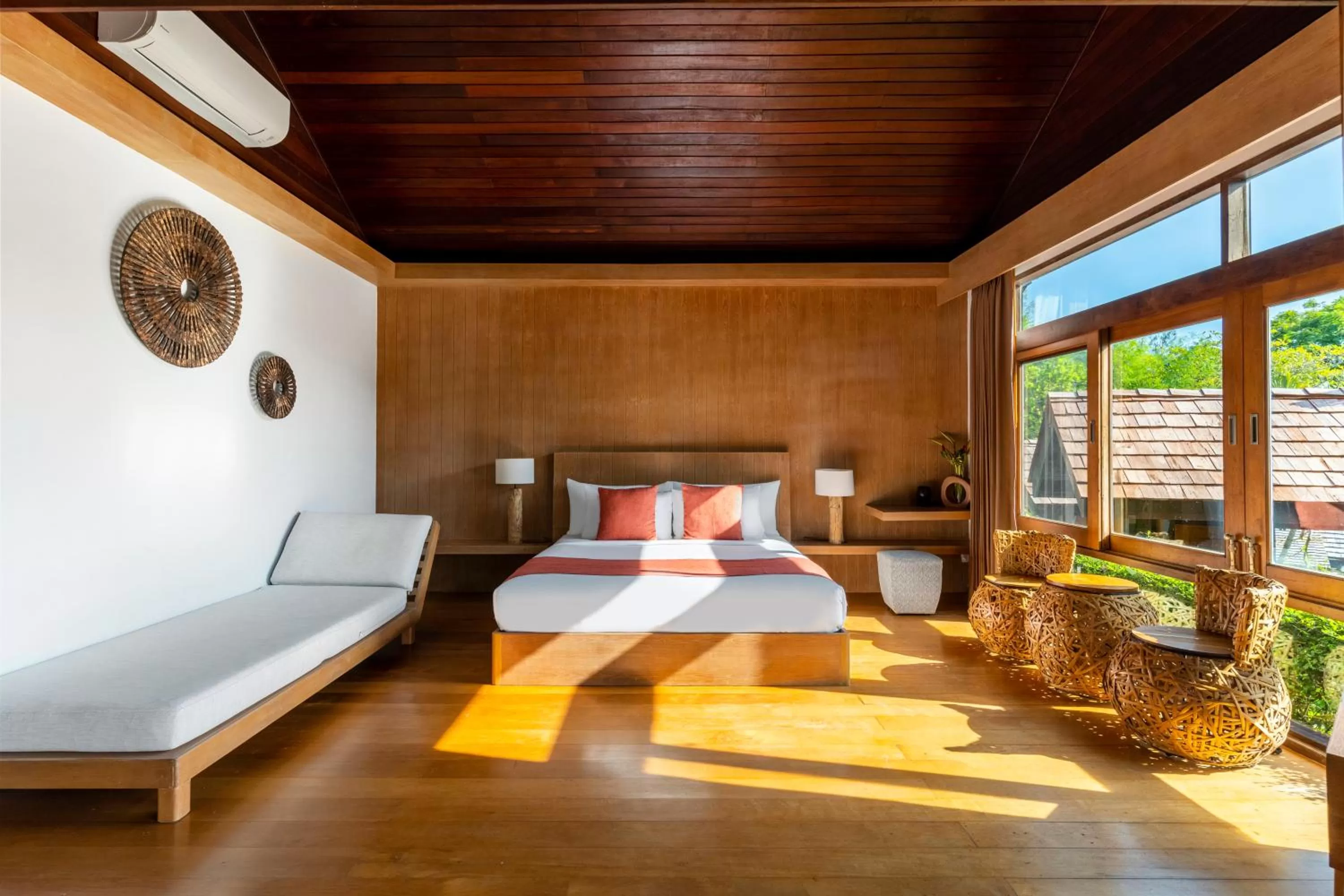 Bed in The Beach Natural Resort Koh Kood