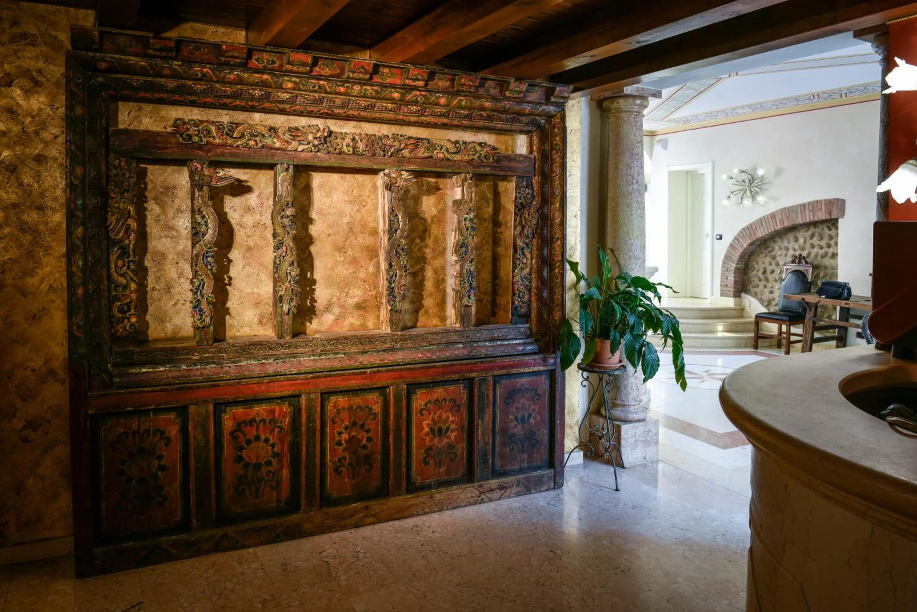 Lobby or reception in Residence ANTICO SAN ZENO centro storico
