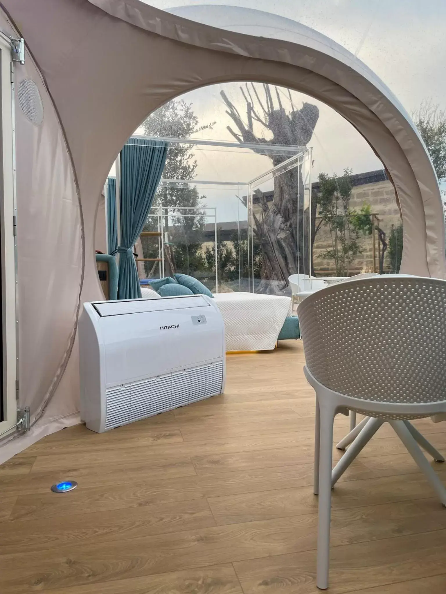 Living room in Tenuta Danesi & Bubble Rooms