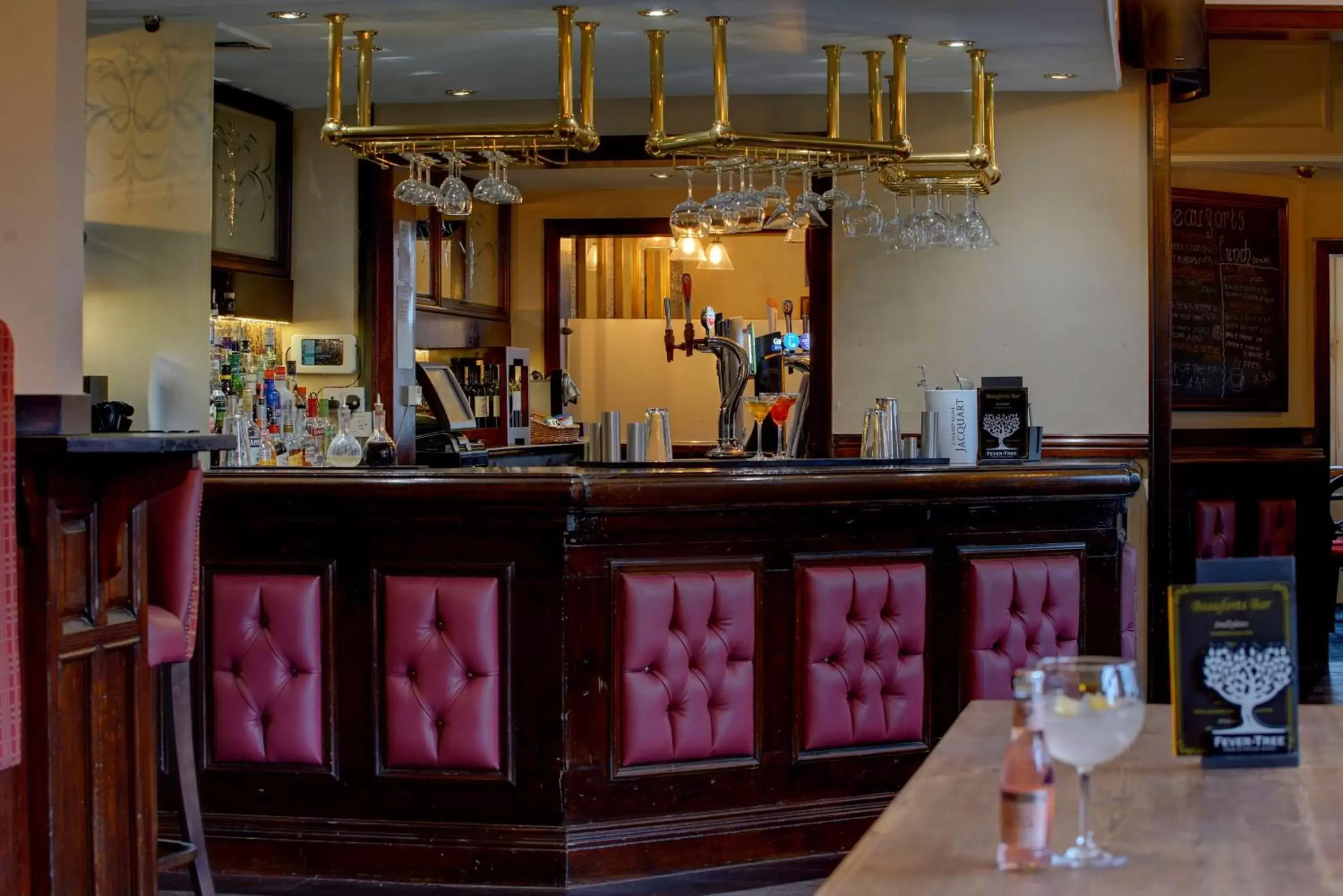 Lounge or bar in Best Western Plough and Harrow Hotel