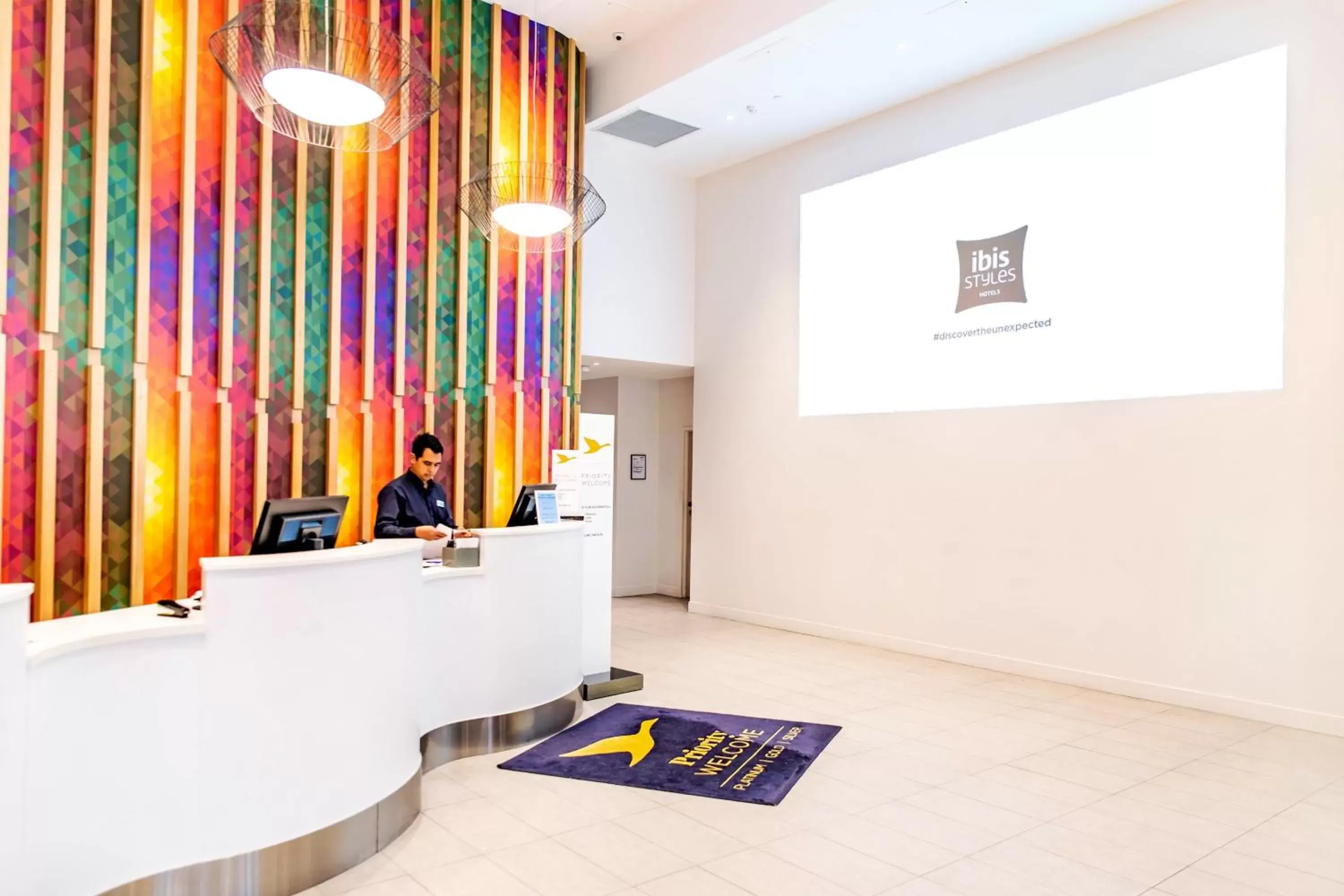 Property building, Lobby/Reception in ibis Styles Brisbane Elizabeth Street