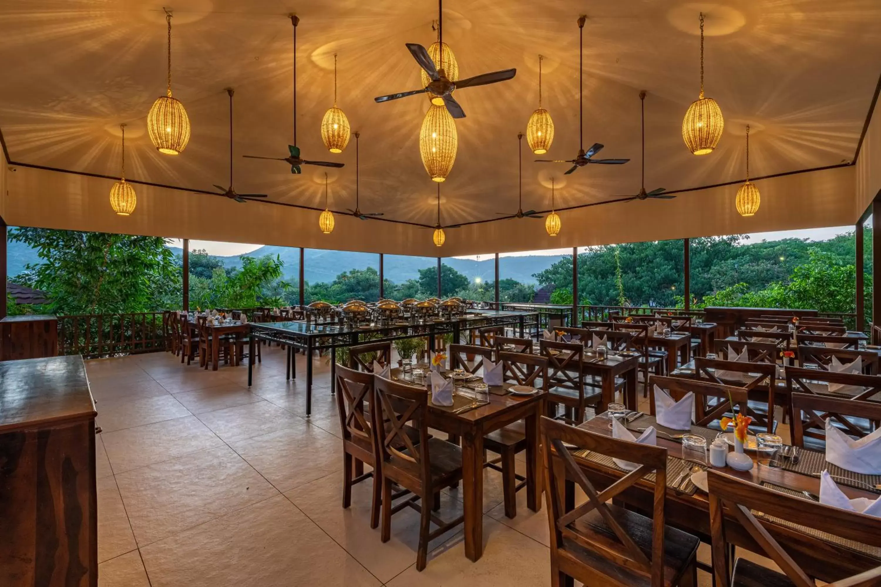 Restaurant/Places to Eat in The Ananta Udaipur Resort & Spa