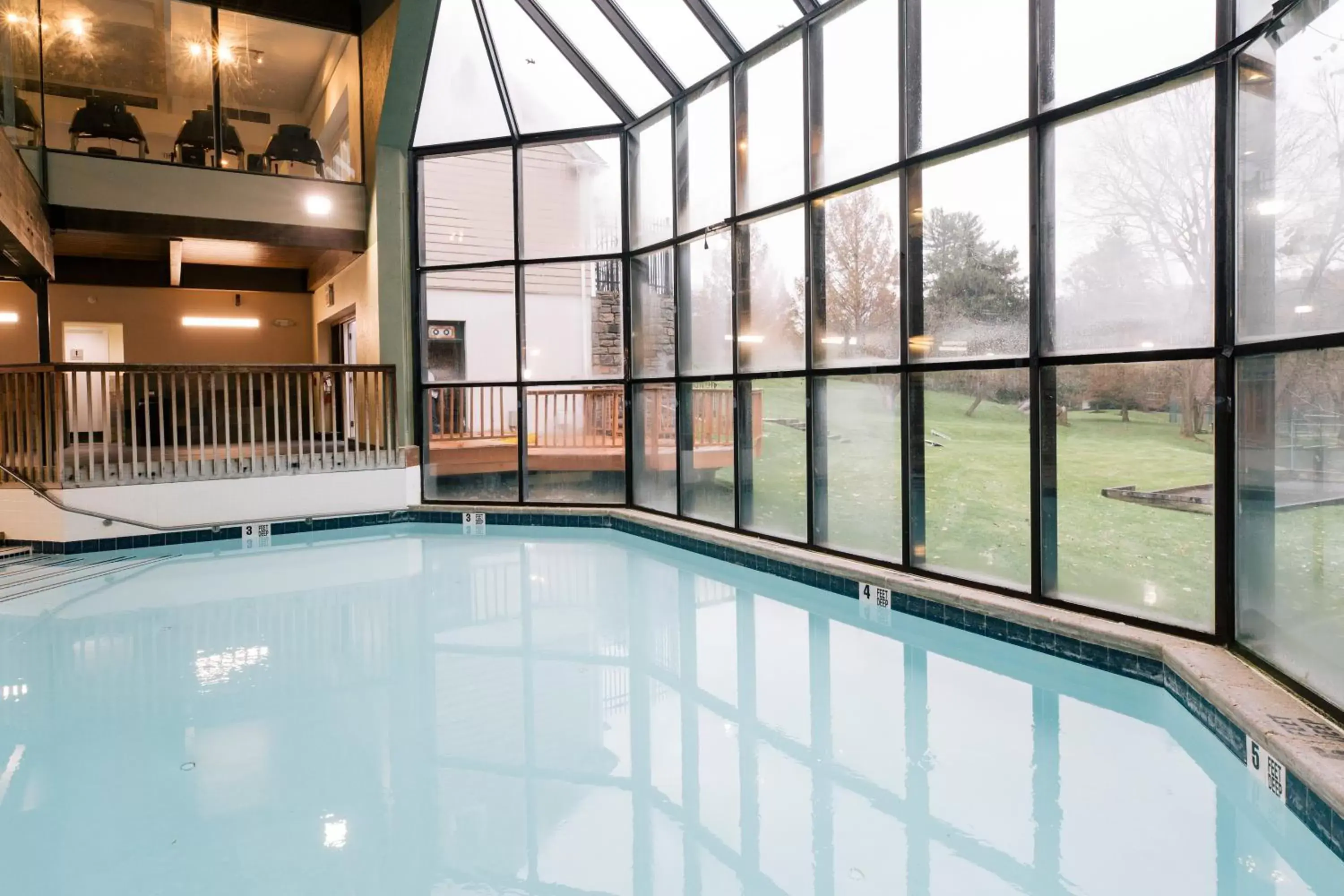 Swimming Pool in Tarrytown House Estate on the Hudson