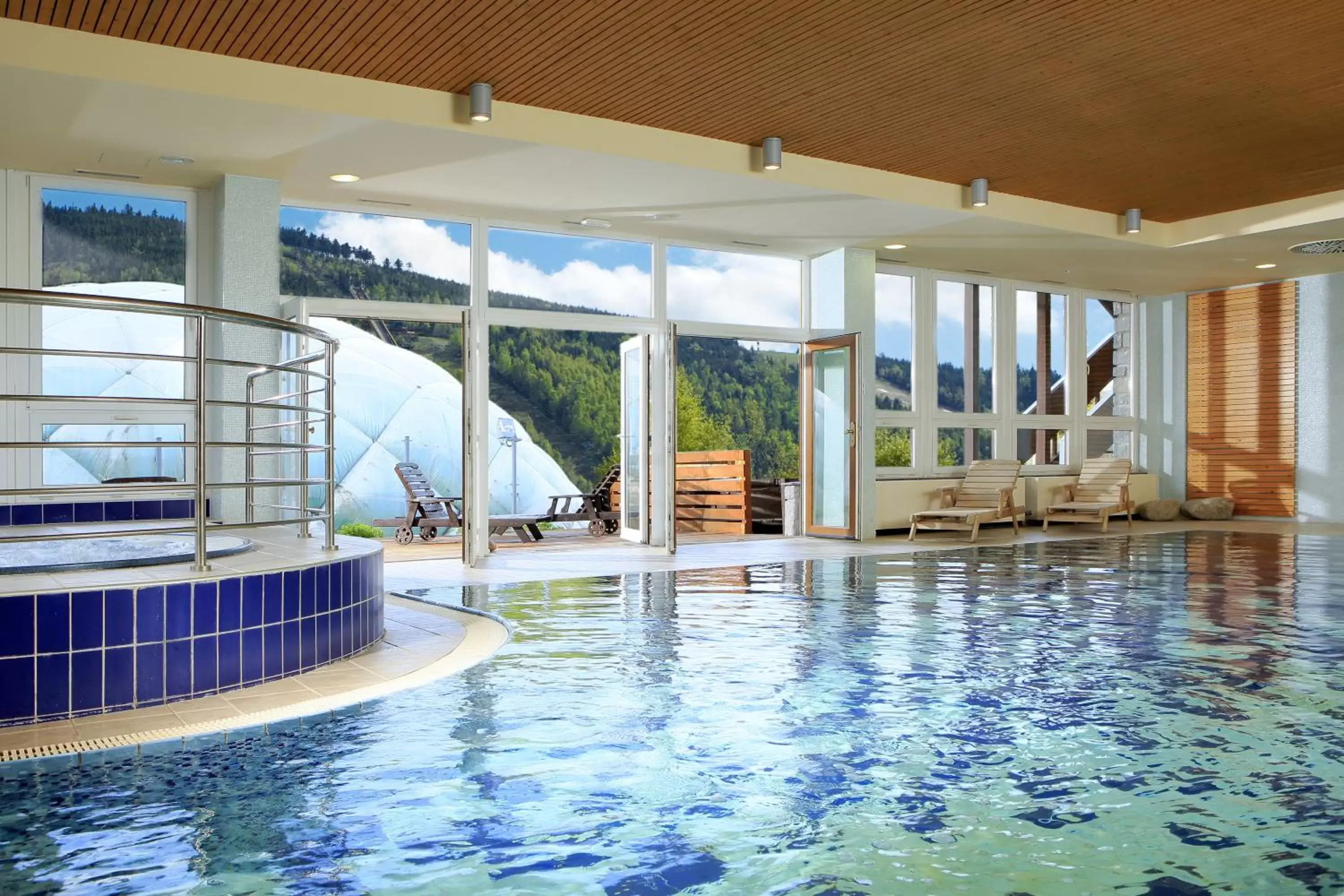 Swimming Pool in OREA Resort Sklář Harrachov