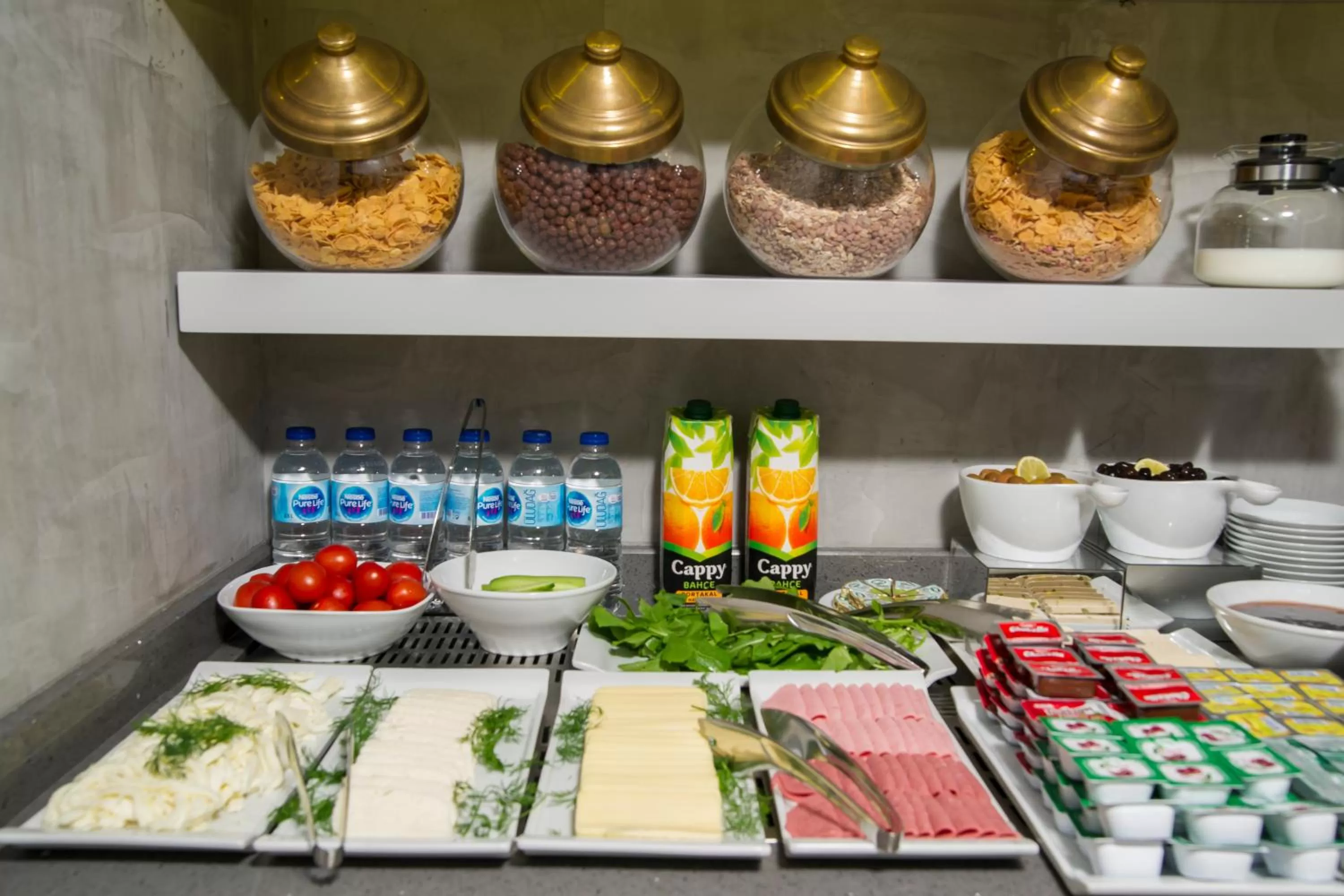 Breakfast in Amofta Hotel Taksim