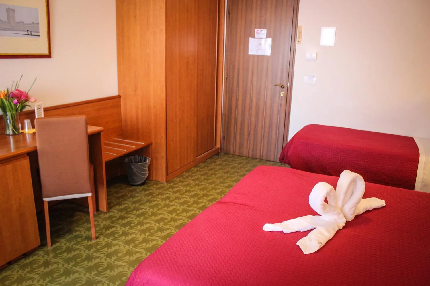 Bed in Hotel Centrale