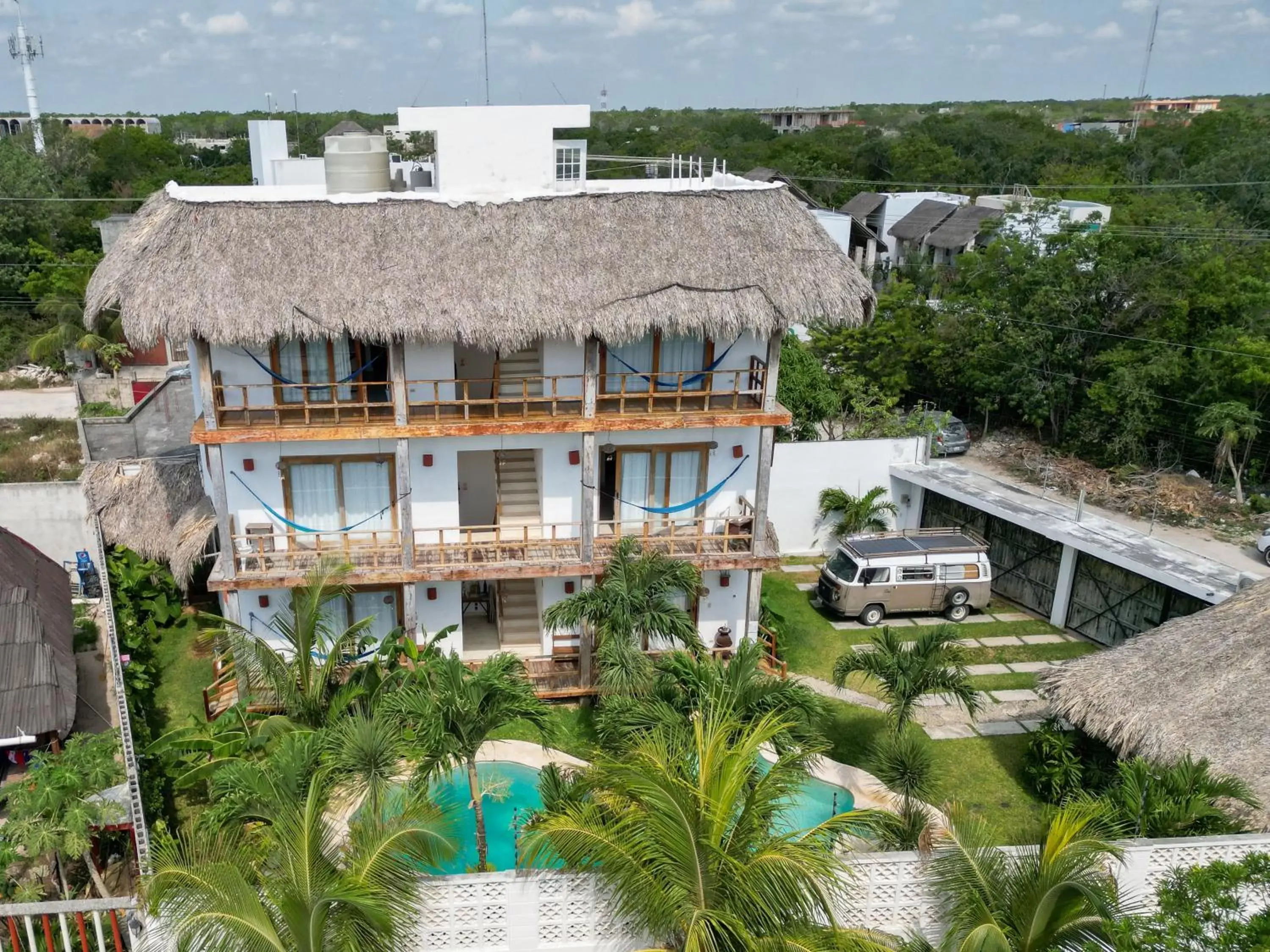 Property building, Bird's-eye View in Luna de Agua